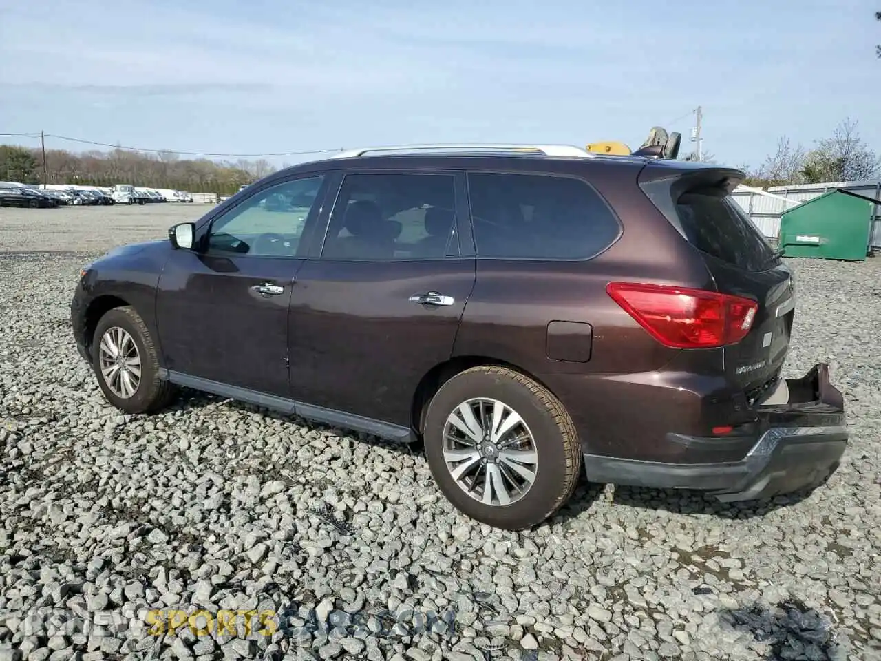 2 Photograph of a damaged car 5N1DR2MM3KC611962 NISSAN PATHFINDER 2019