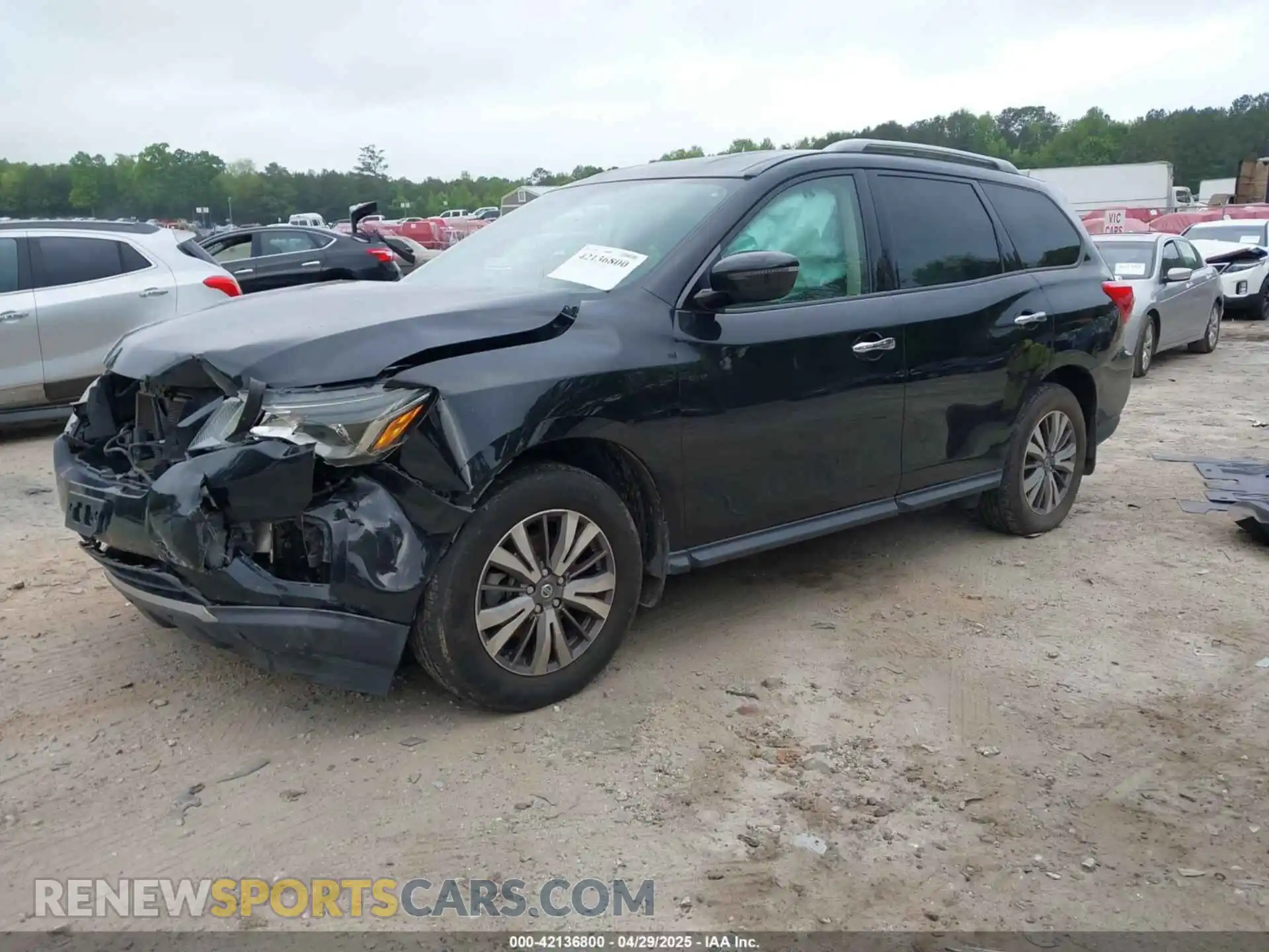 2 Photograph of a damaged car 5N1DR2MM3KC633573 NISSAN PATHFINDER 2019
