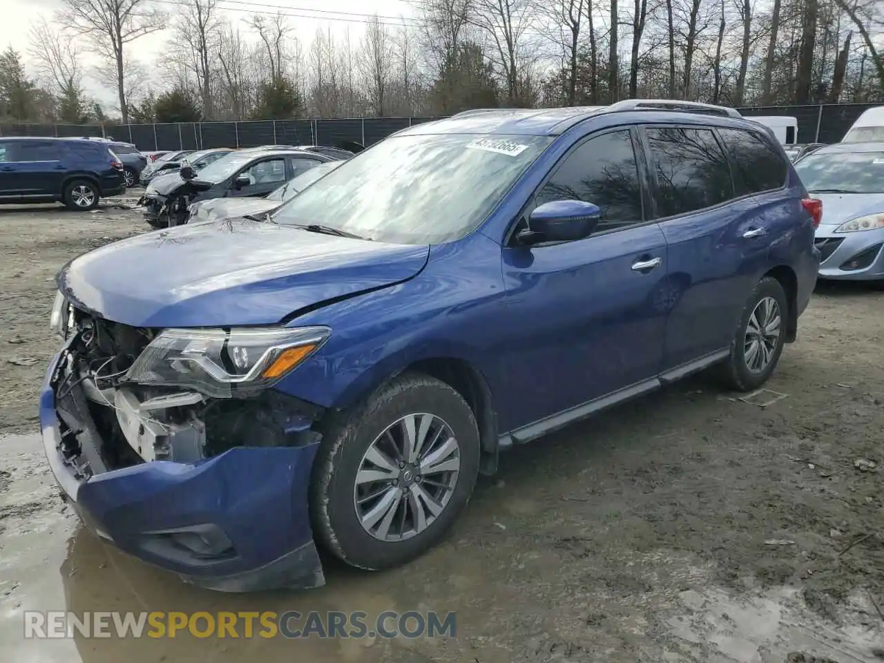 1 Photograph of a damaged car 5N1DR2MM3KC652124 NISSAN PATHFINDER 2019