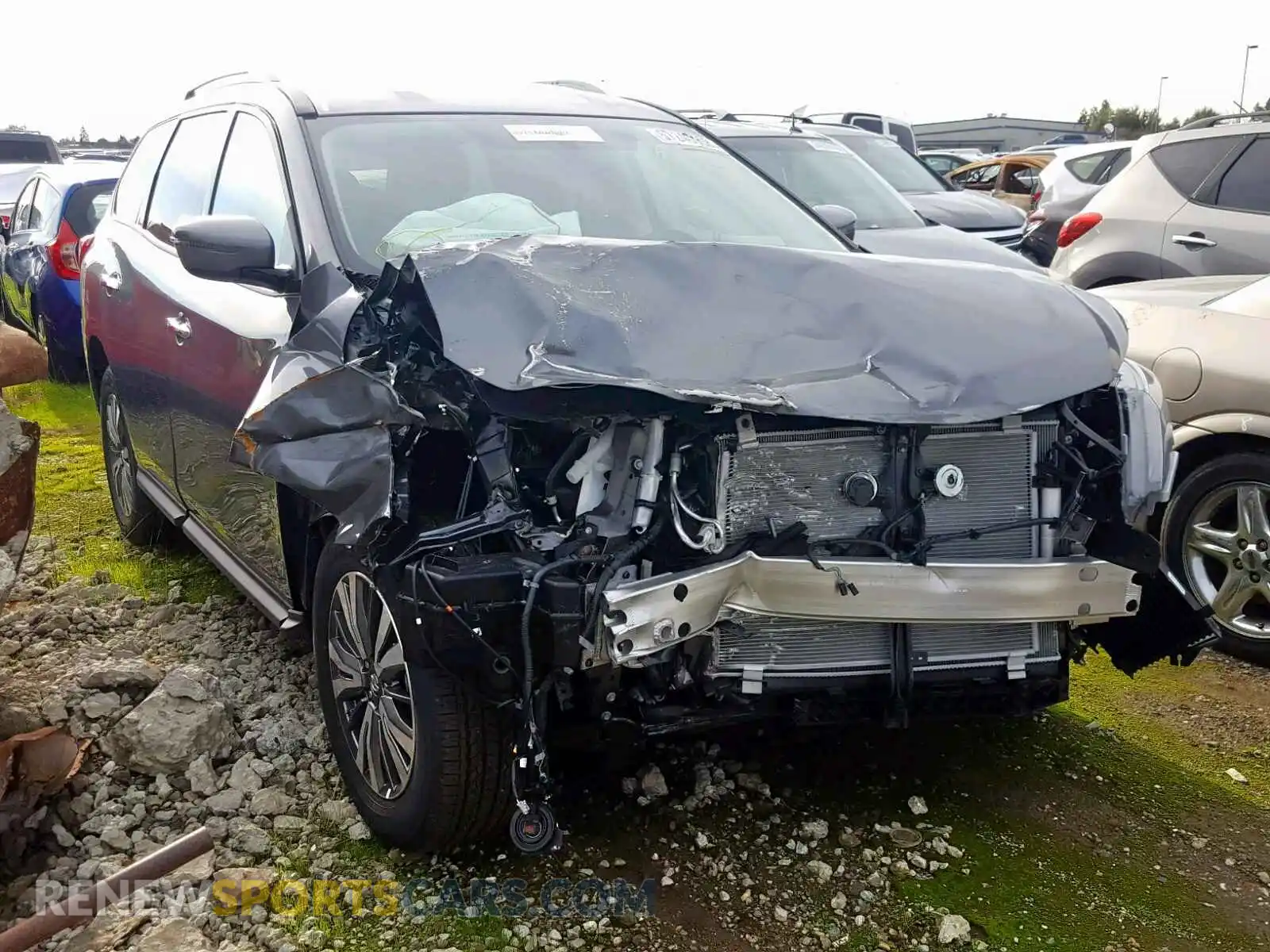 1 Фотография поврежденного автомобиля 5N1DR2MM4KC585842 NISSAN PATHFINDER 2019
