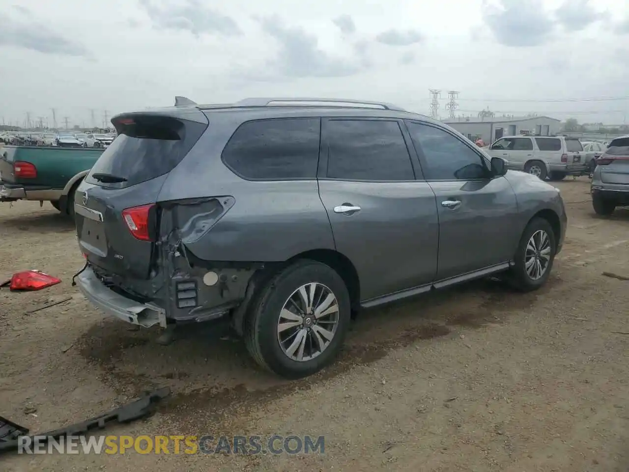 3 Photograph of a damaged car 5N1DR2MM4KC588806 NISSAN PATHFINDER 2019