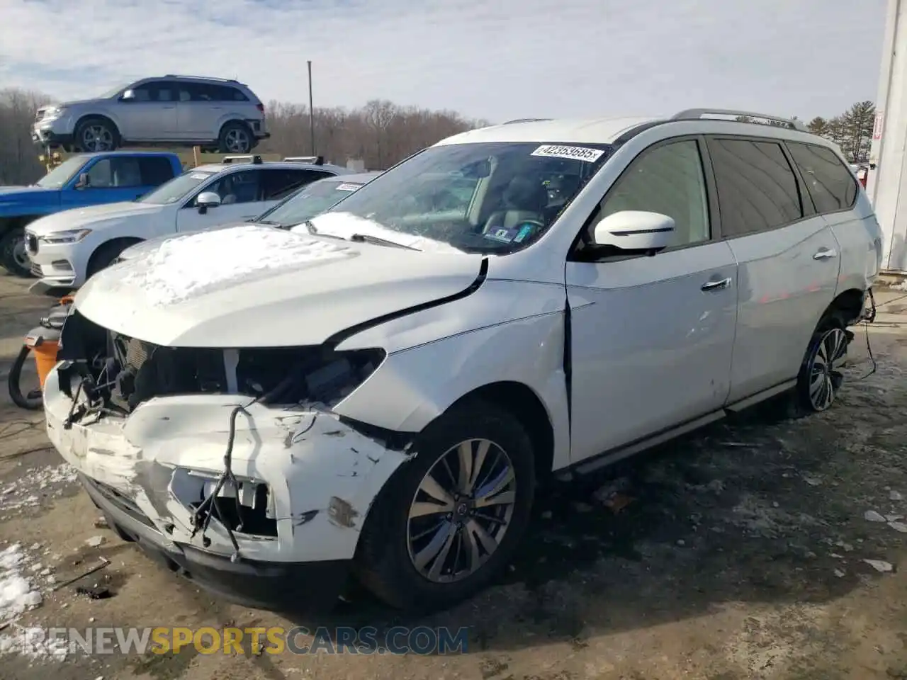 1 Photograph of a damaged car 5N1DR2MM4KC619553 NISSAN PATHFINDER 2019