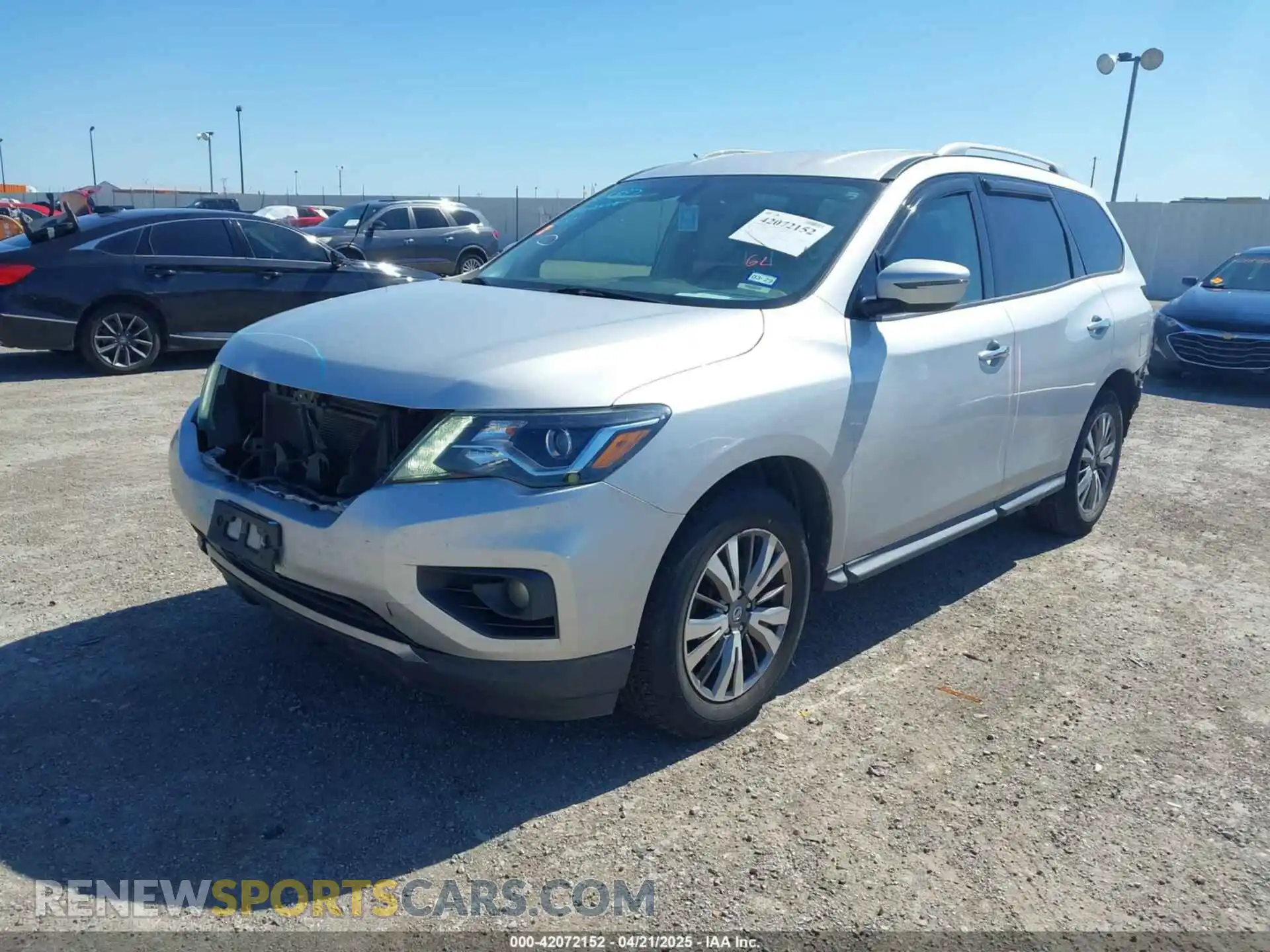 2 Photograph of a damaged car 5N1DR2MM5KC589690 NISSAN PATHFINDER 2019