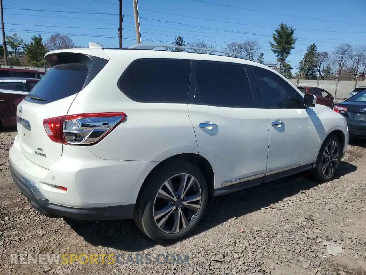 3 Photograph of a damaged car 5N1DR2MM7KC595961 NISSAN PATHFINDER 2019