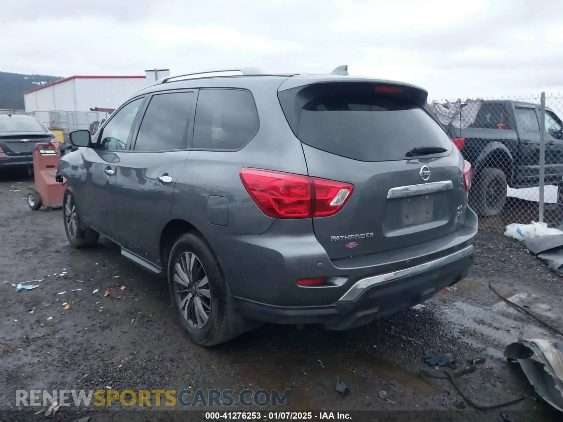 3 Photograph of a damaged car 5N1DR2MM7KC596558 NISSAN PATHFINDER 2019