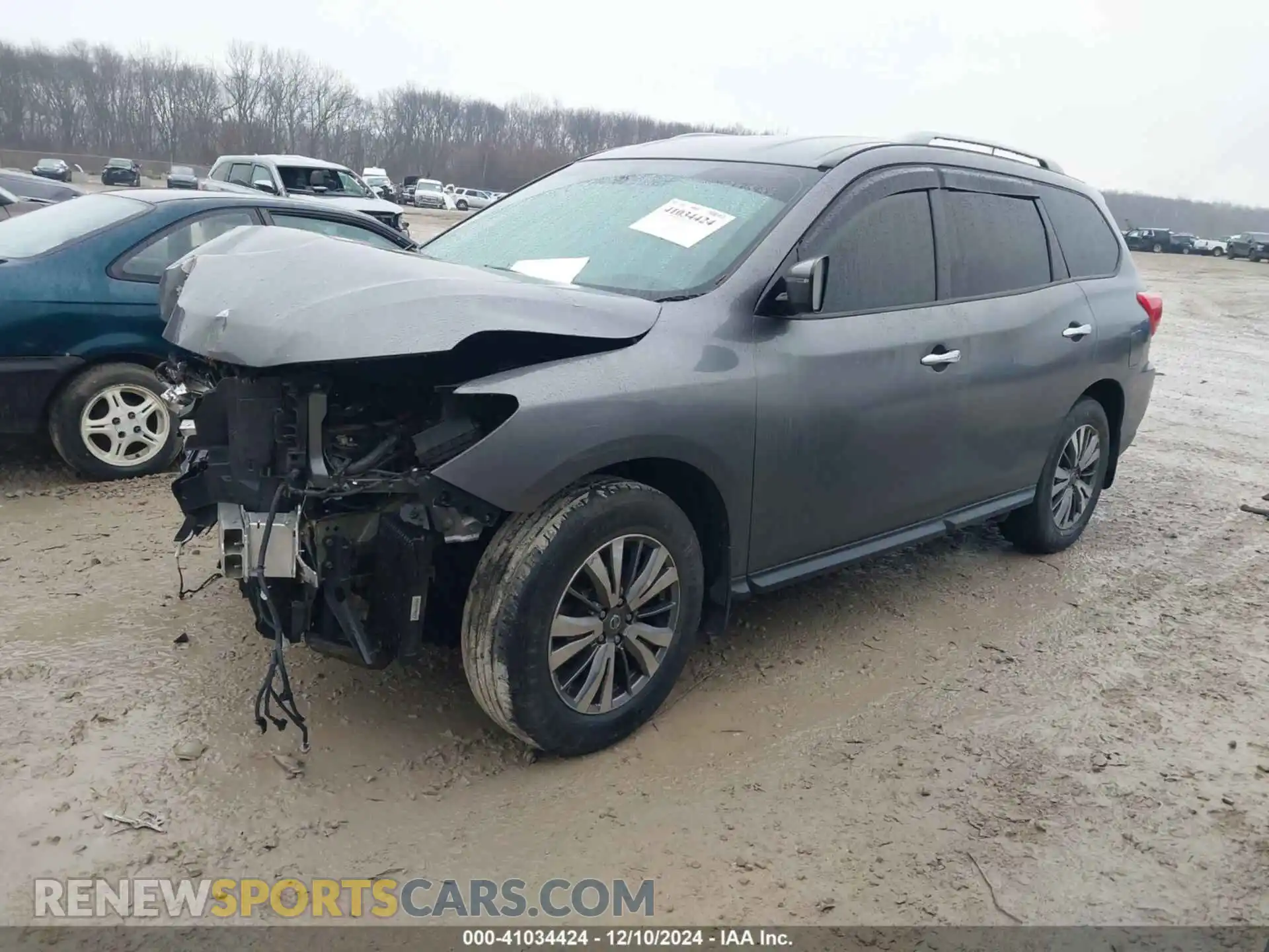 2 Photograph of a damaged car 5N1DR2MM7KC614895 NISSAN PATHFINDER 2019
