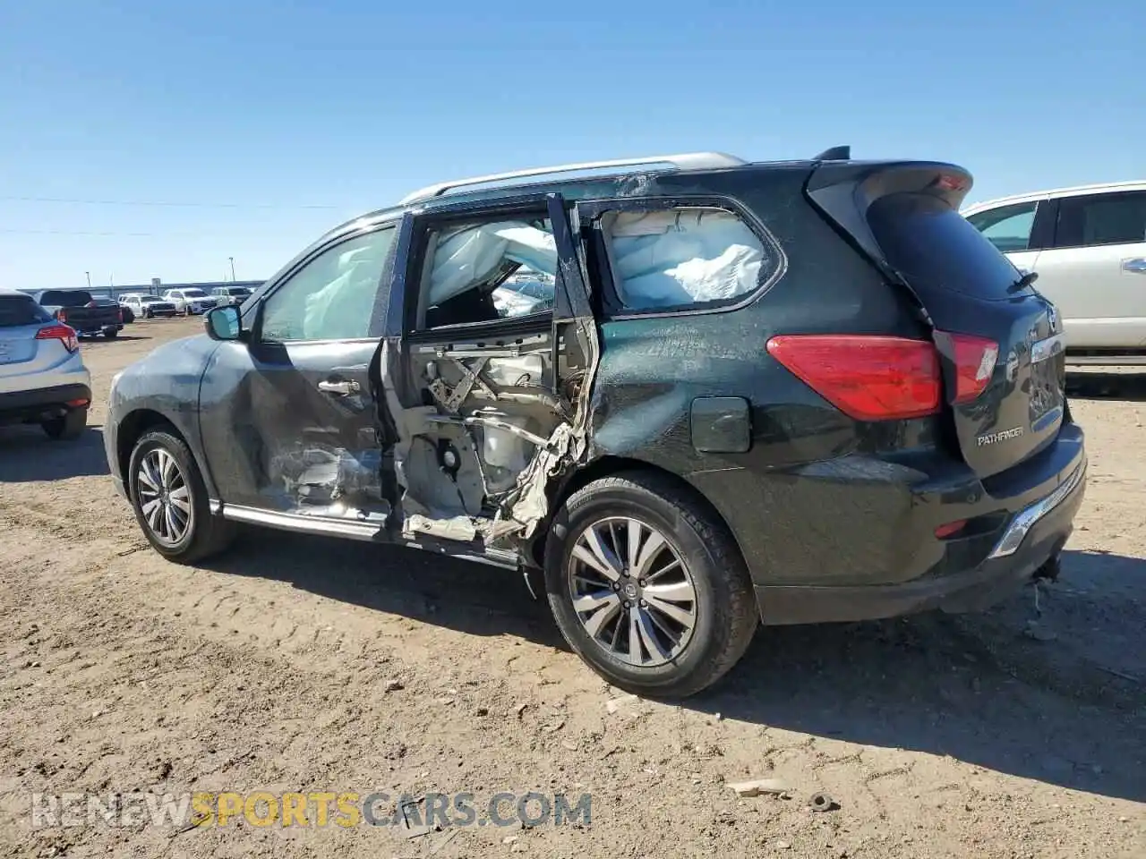 2 Photograph of a damaged car 5N1DR2MM8KC586105 NISSAN PATHFINDER 2019