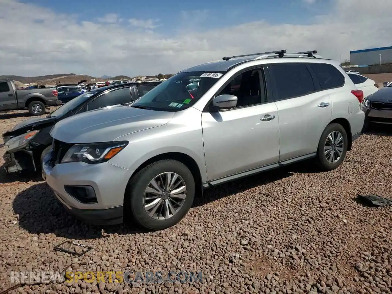 1 Photograph of a damaged car 5N1DR2MM9KC613201 NISSAN PATHFINDER 2019