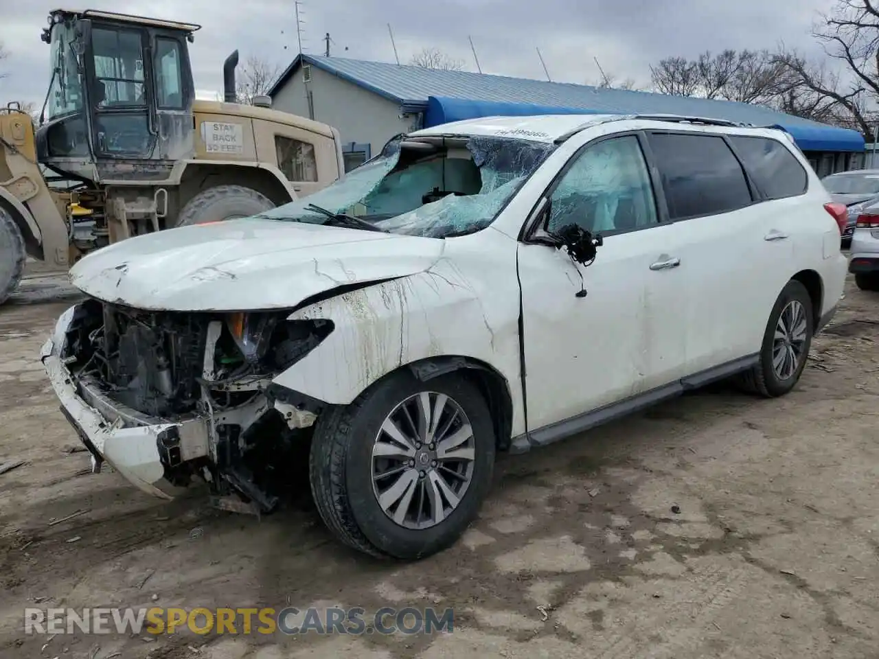 1 Photograph of a damaged car 5N1DR2MN3KC595352 NISSAN PATHFINDER 2019