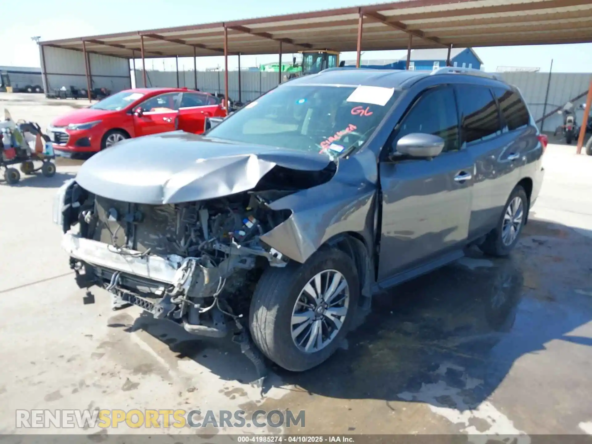 2 Photograph of a damaged car 5N1DR2MN3KC608715 NISSAN PATHFINDER 2019