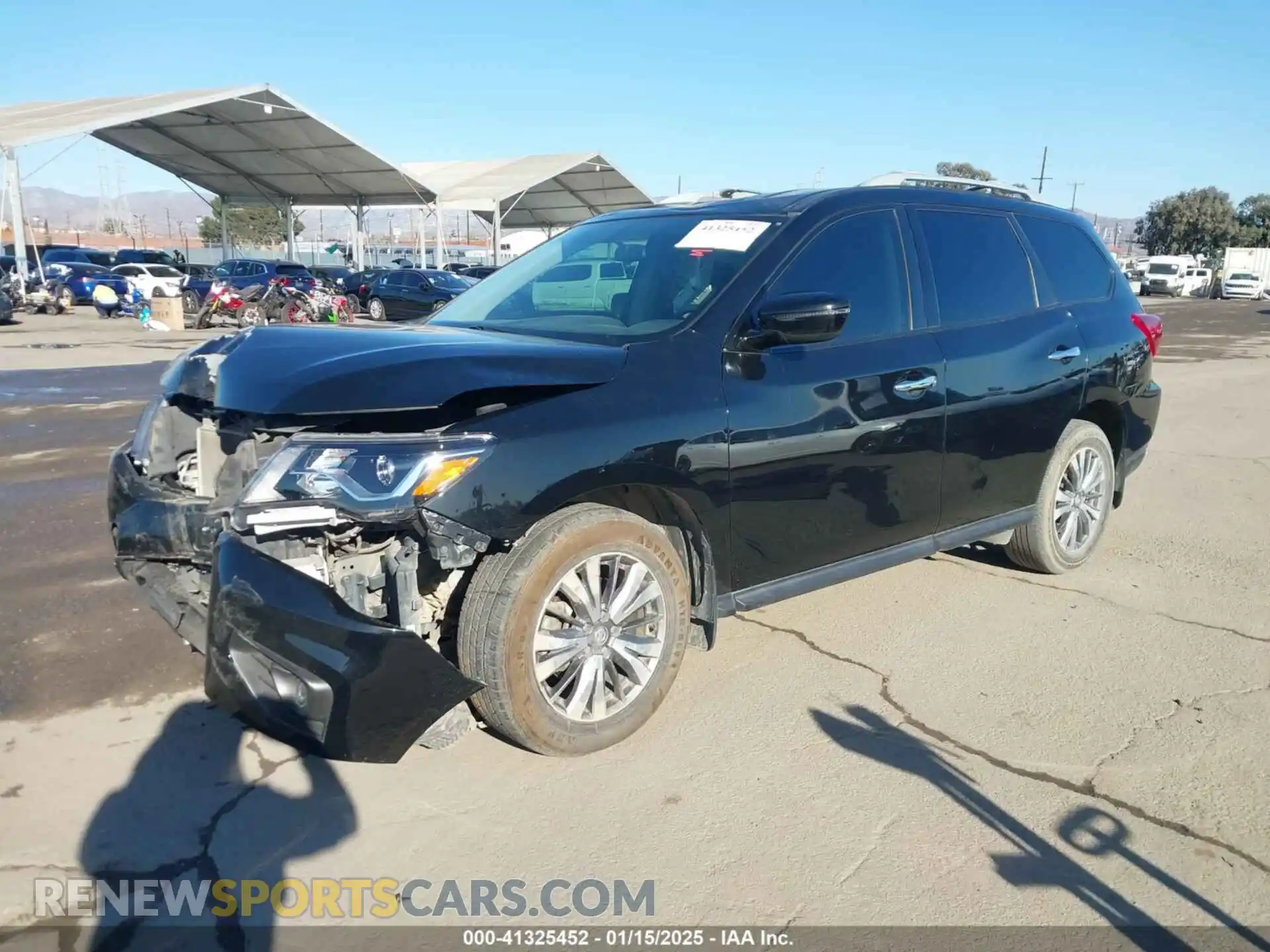 2 Photograph of a damaged car 5N1DR2MN6KC611608 NISSAN PATHFINDER 2019