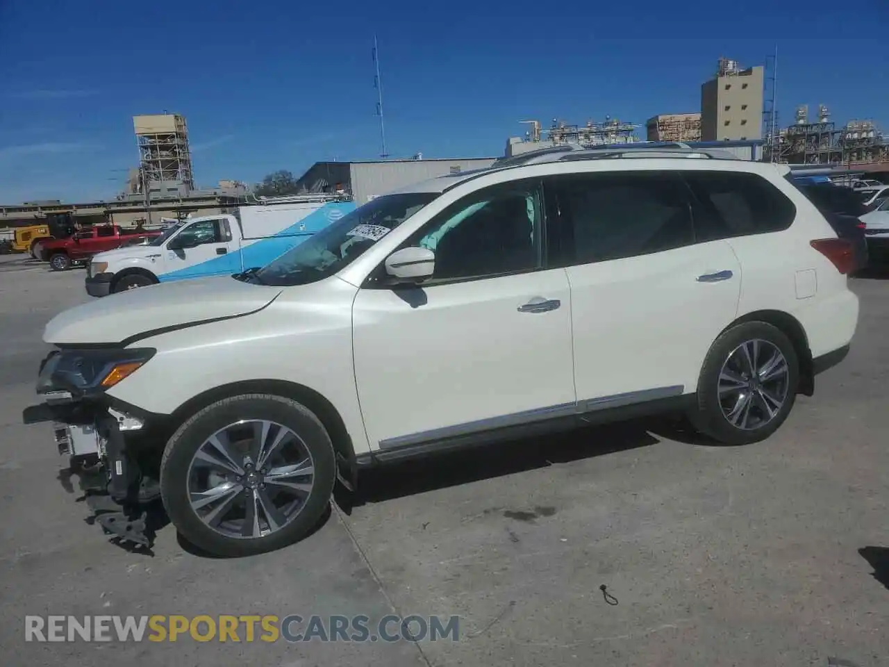 1 Photograph of a damaged car 5N1DR2MN6KC630675 NISSAN PATHFINDER 2019
