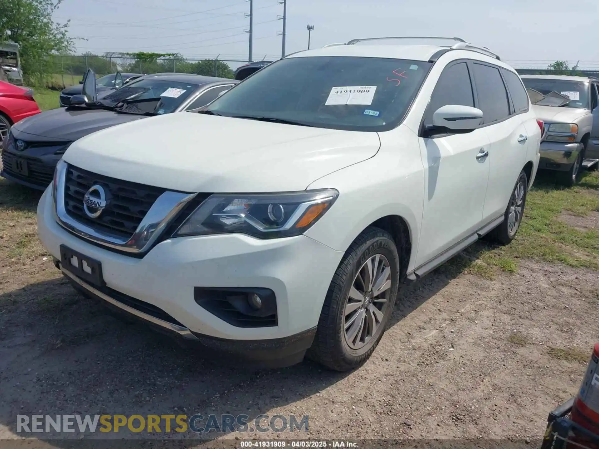 2 fotografías del automóvil dañado 5N1DR2MN8KC601839 NISSAN PATHFINDER 2019