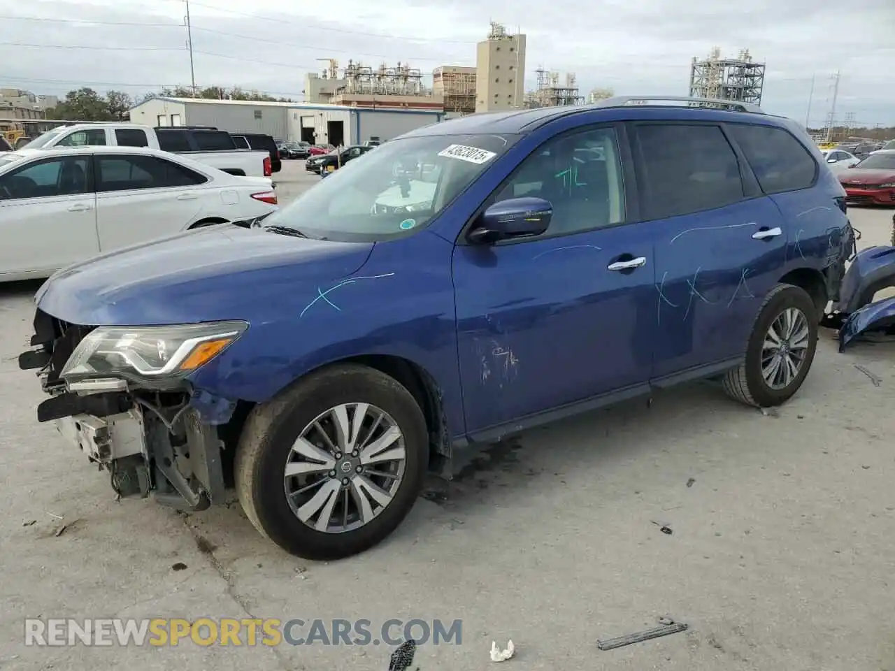 1 Photograph of a damaged car 5N1DR2MN8KC636767 NISSAN PATHFINDER 2019