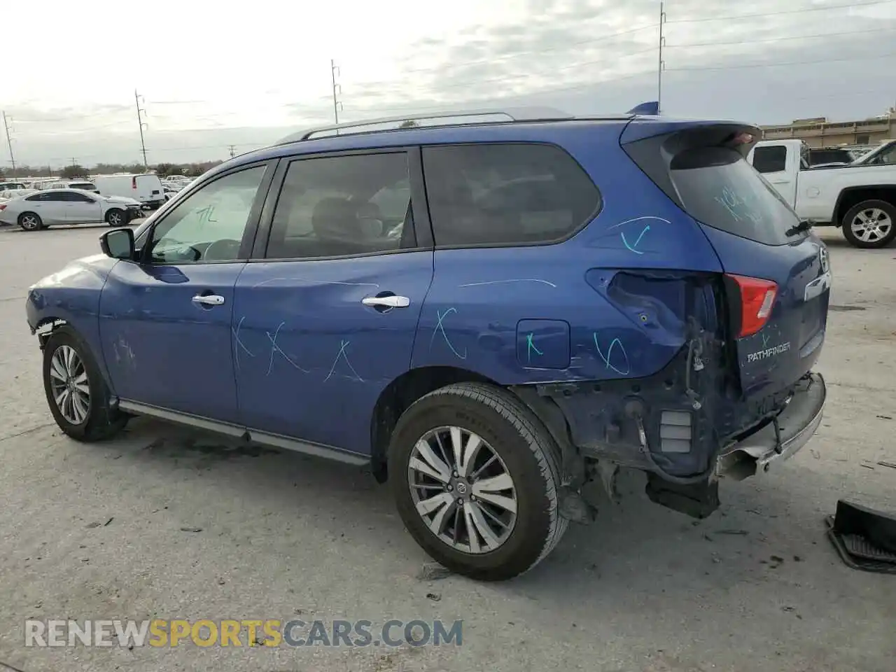 2 Photograph of a damaged car 5N1DR2MN8KC636767 NISSAN PATHFINDER 2019