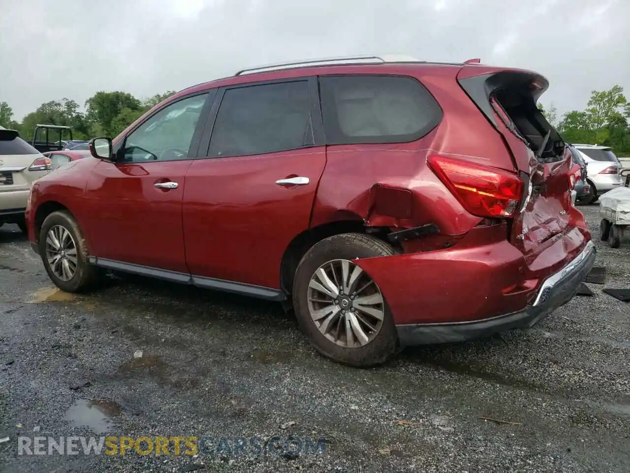 2 Photograph of a damaged car 5N1DR2MNXKC592996 NISSAN PATHFINDER 2019