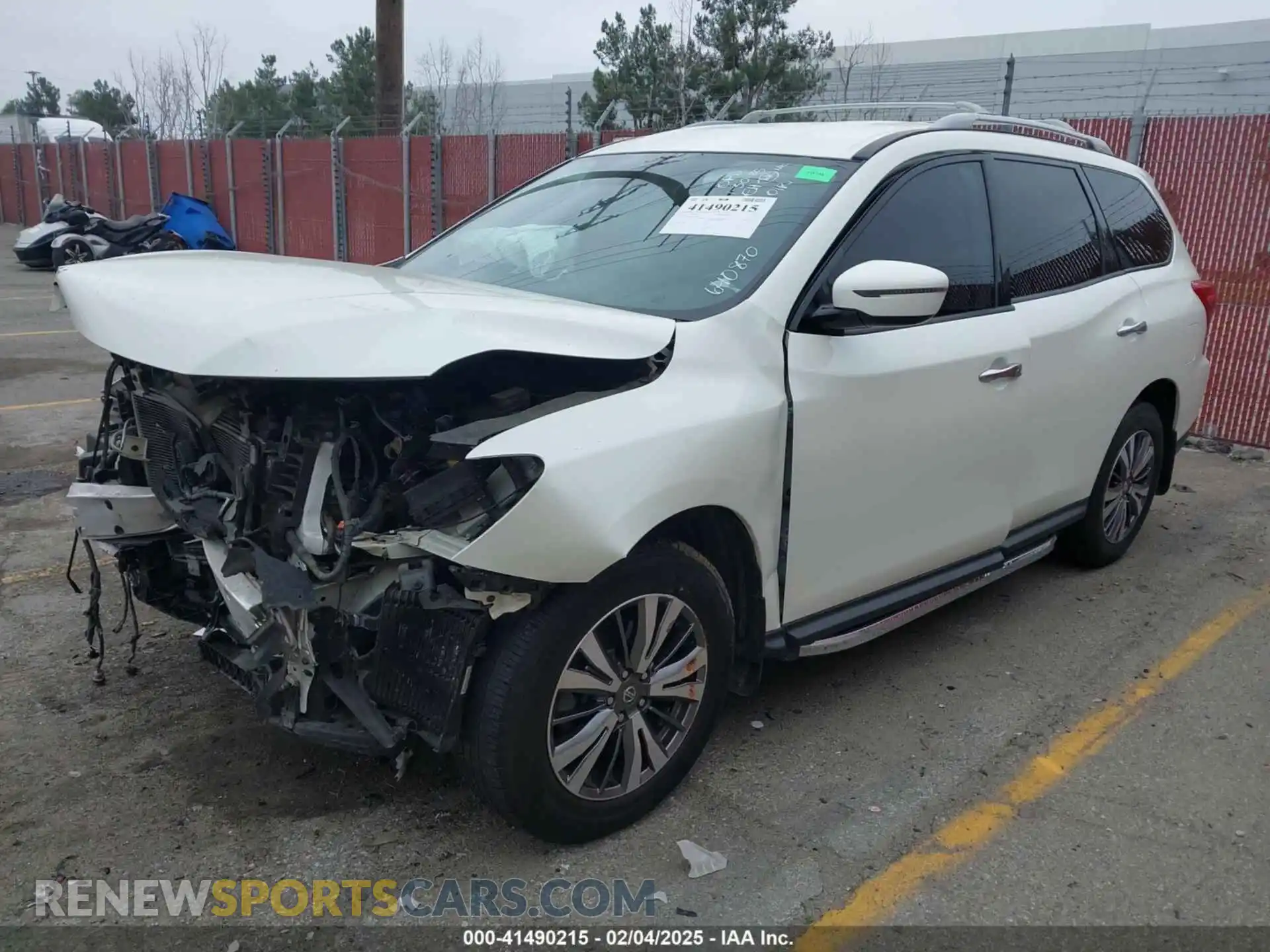2 Photograph of a damaged car 5N1DR2MNXKC640870 NISSAN PATHFINDER 2019