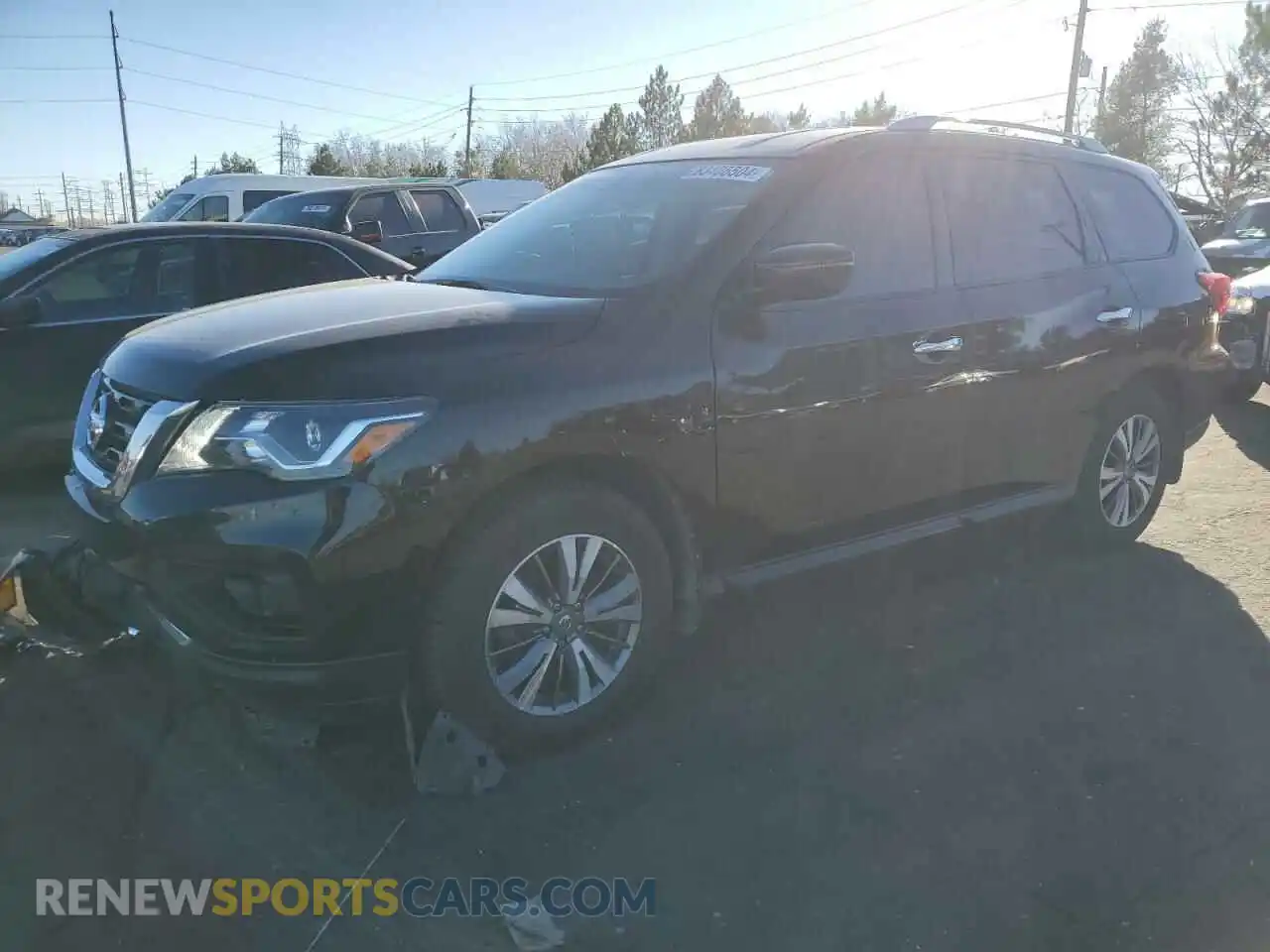 1 Photograph of a damaged car 5N1DR2AM0LC637392 NISSAN PATHFINDER 2020