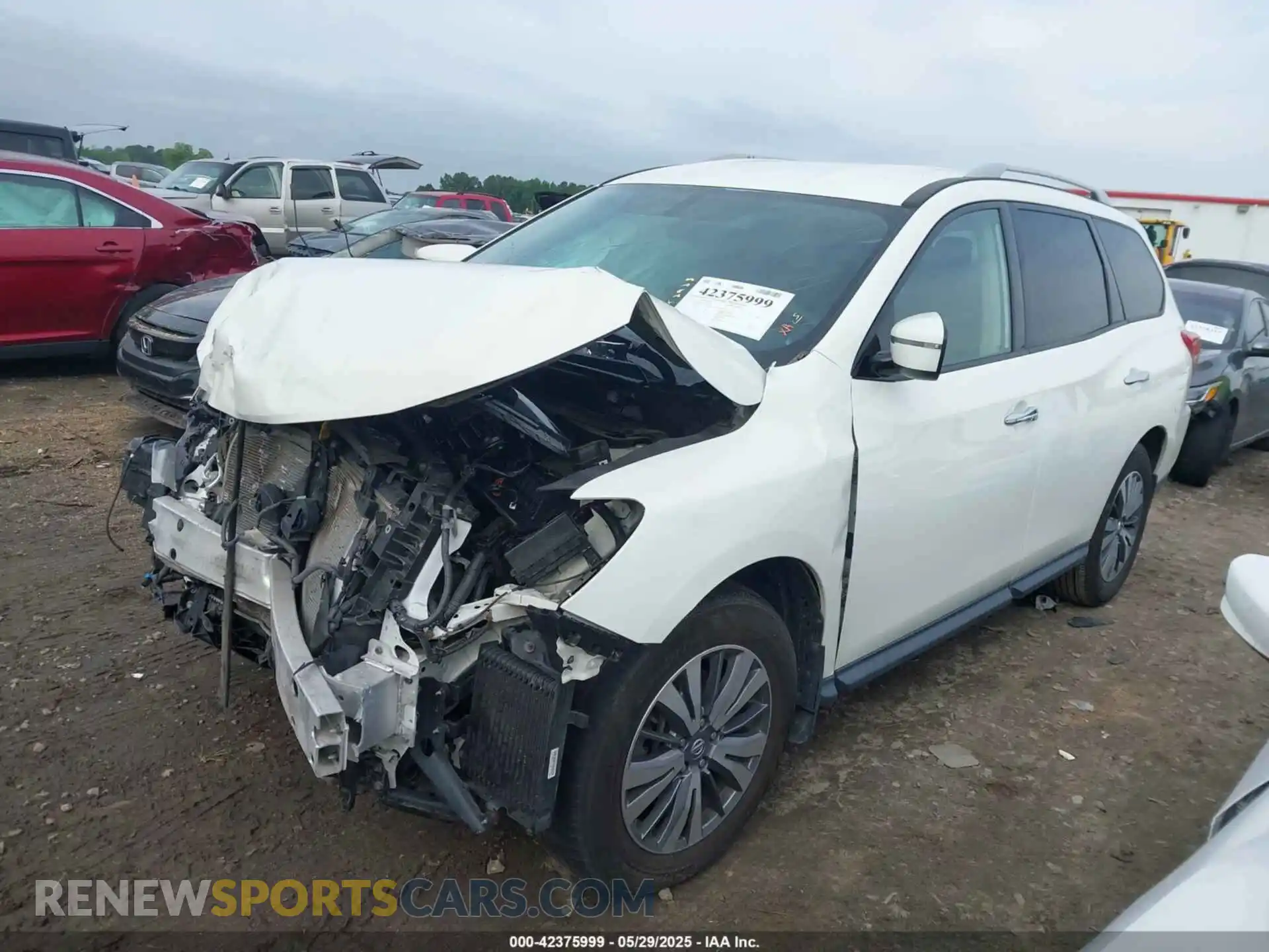 2 Фотография поврежденного автомобиля 5N1DR2AM6LC631385 NISSAN PATHFINDER 2020