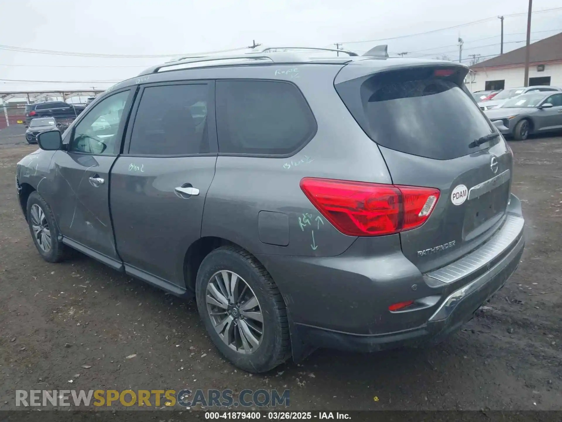 3 Фотография поврежденного автомобиля 5N1DR2AM7LC643125 NISSAN PATHFINDER 2020
