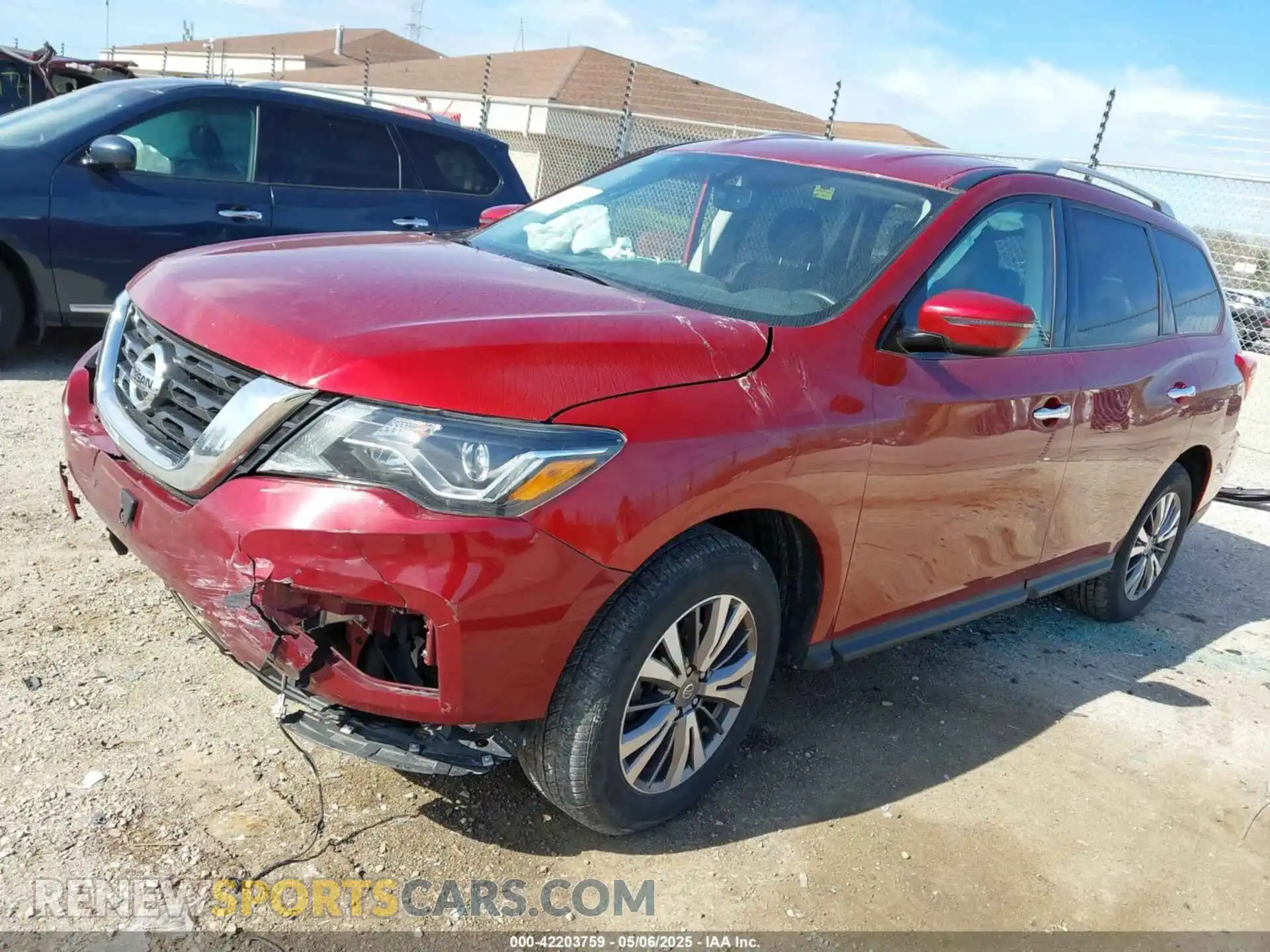 2 fotografías del automóvil dañado 5N1DR2BM3LC612775 NISSAN PATHFINDER 2020