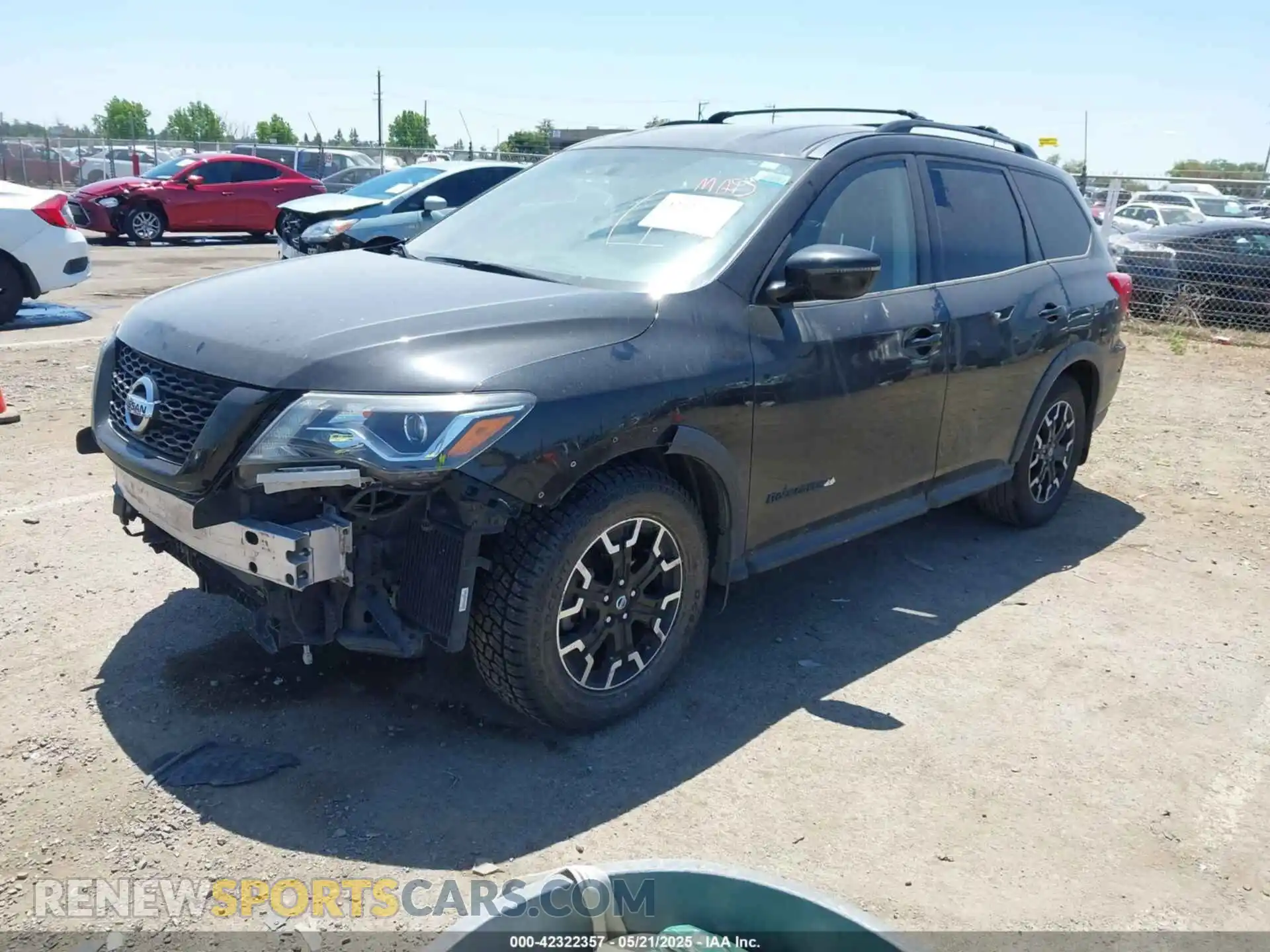 2 Photograph of a damaged car 5N1DR2BN3LC624191 NISSAN PATHFINDER 2020