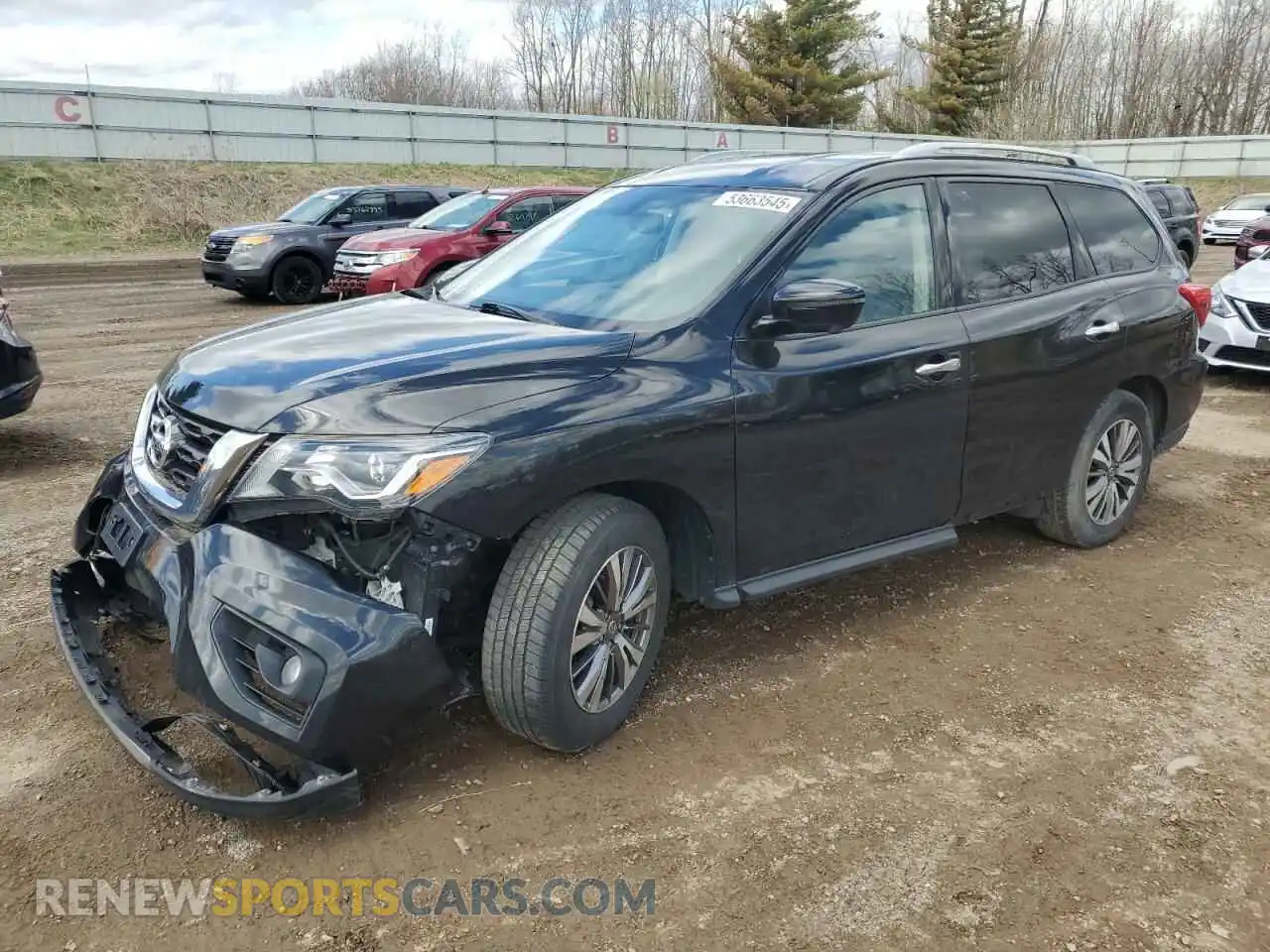 1 Photograph of a damaged car 5N1DR2CN8LC598055 NISSAN PATHFINDER 2020