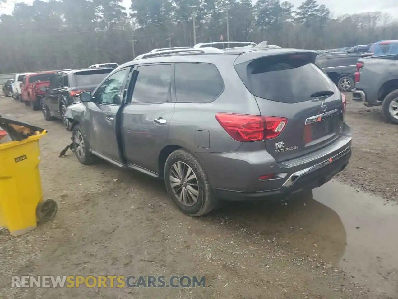 2 fotografías del automóvil dañado 5N1DR2CNXLC646400 NISSAN PATHFINDER 2020