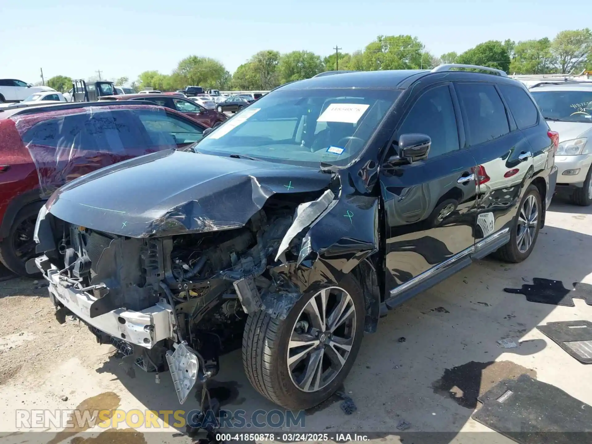 2 Photograph of a damaged car 5N1DR2DM0LC633399 NISSAN PATHFINDER 2020
