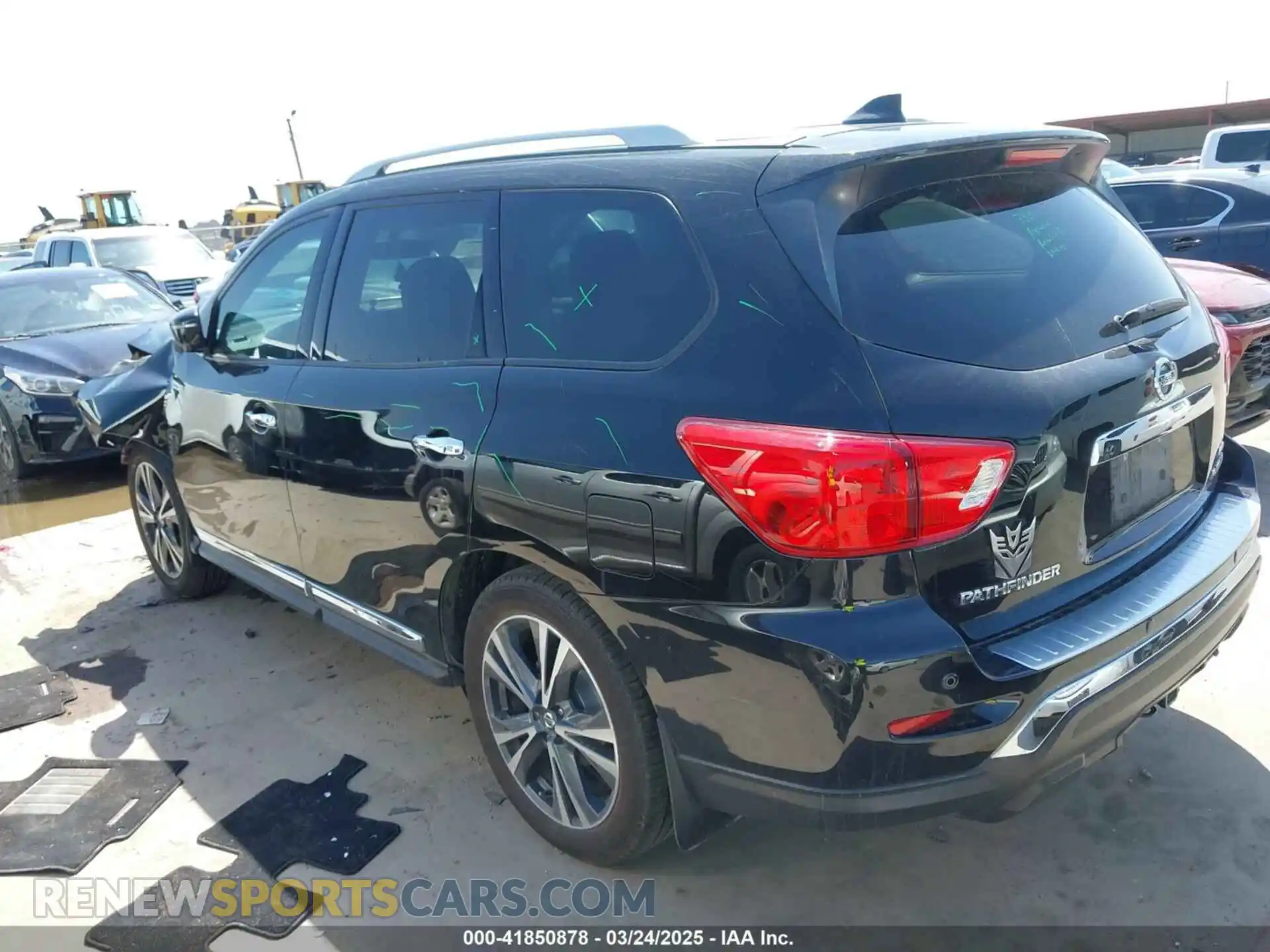 3 Photograph of a damaged car 5N1DR2DM0LC633399 NISSAN PATHFINDER 2020