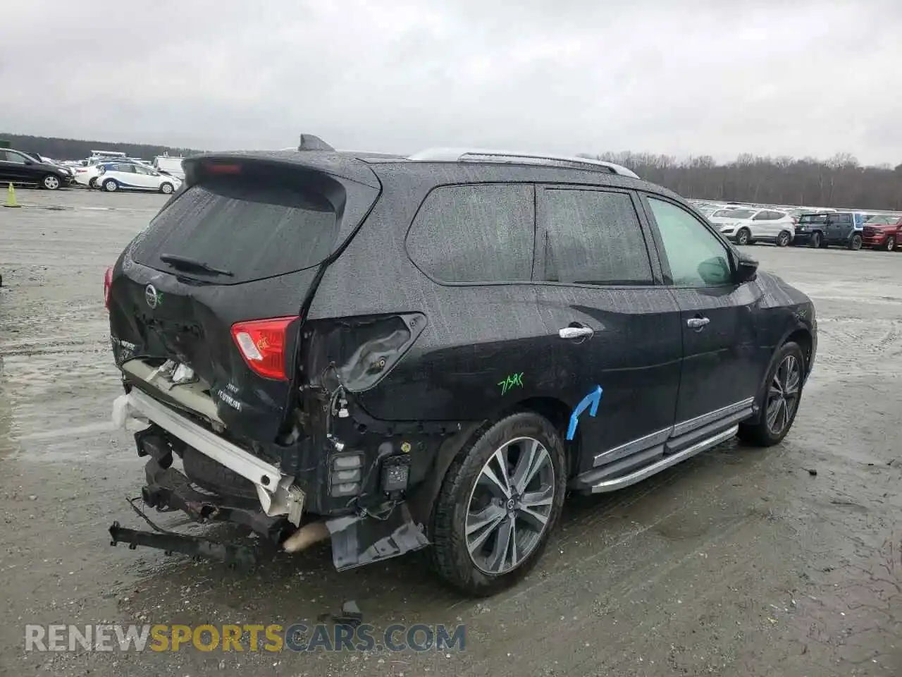 3 Photograph of a damaged car 5N1DR2DM6LC597525 NISSAN PATHFINDER 2020