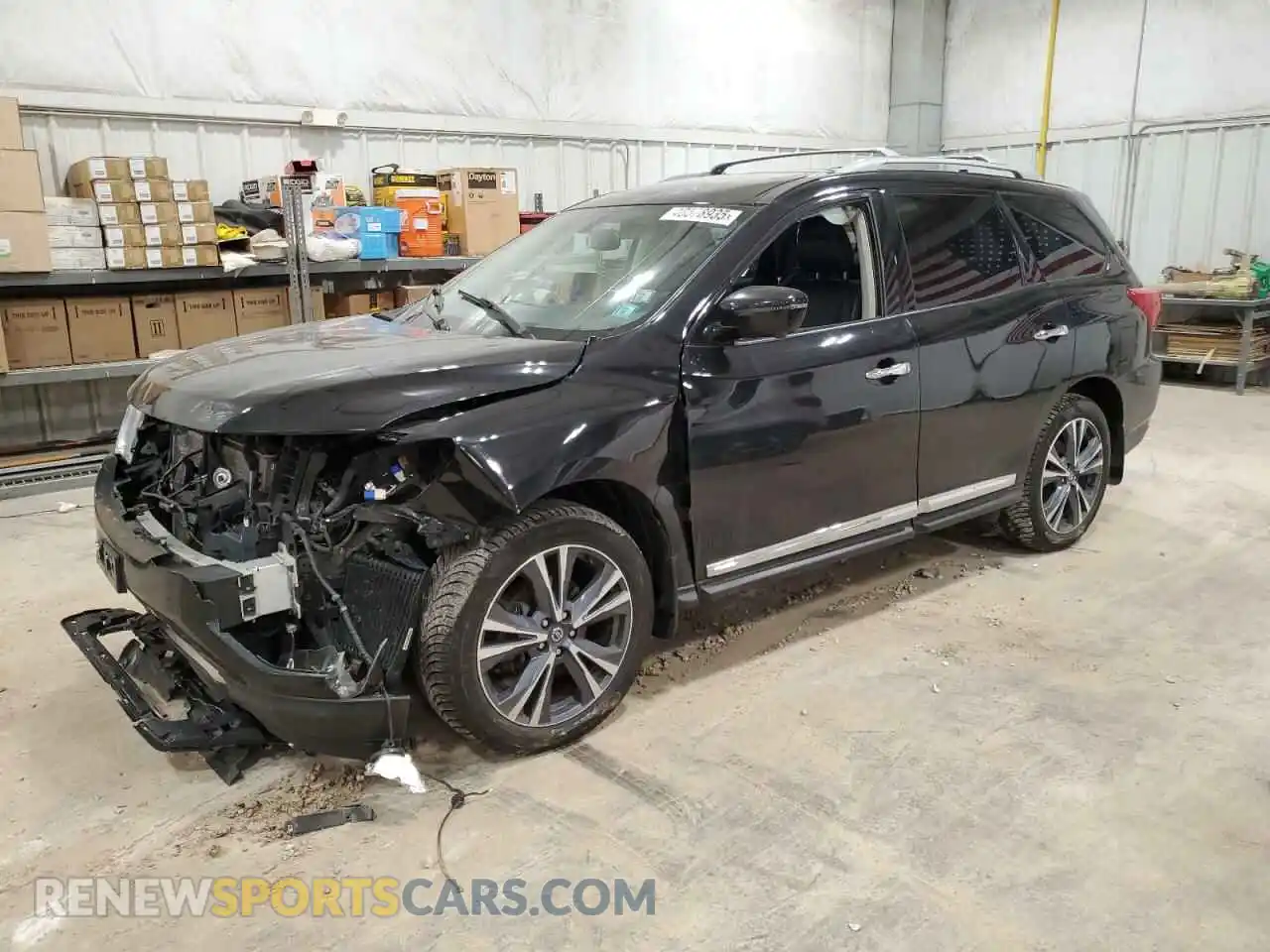 1 Photograph of a damaged car 5N1DR2DM6LC628708 NISSAN PATHFINDER 2020