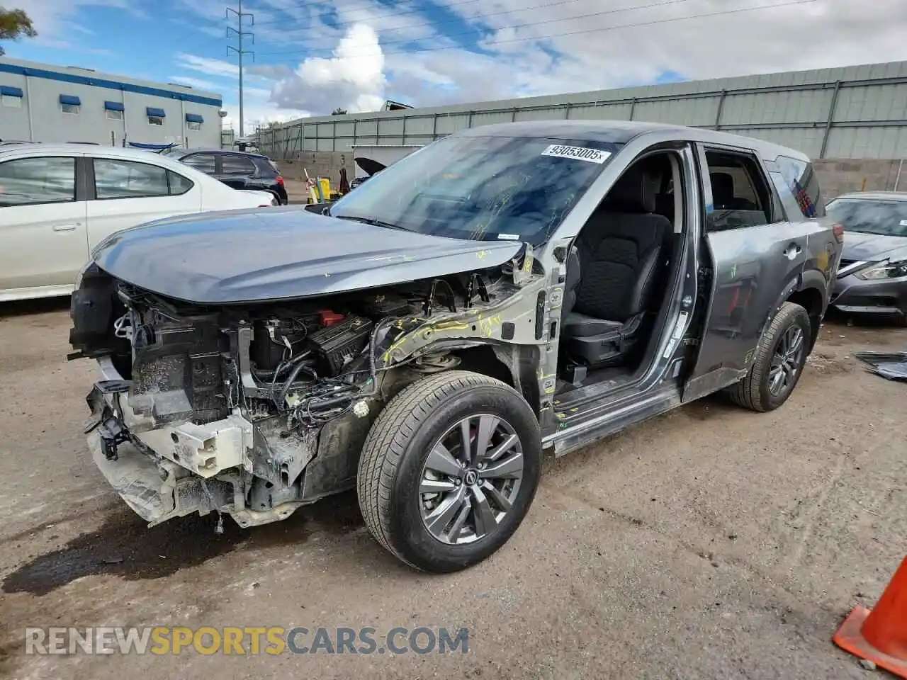 1 Photograph of a damaged car 5N1DR3AA8PC226940 NISSAN PATHFINDER 2023