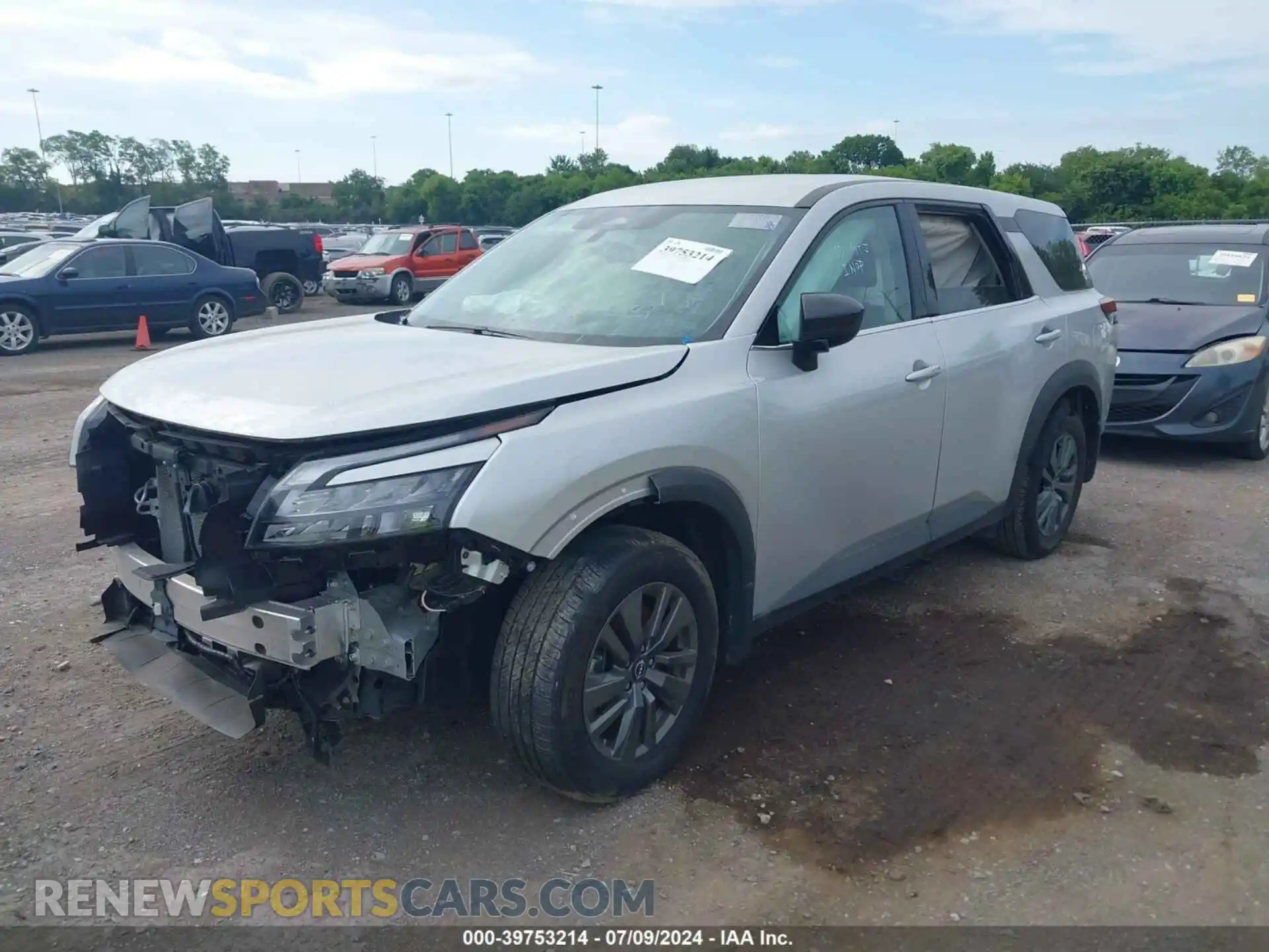 2 Photograph of a damaged car 5N1DR3AC7PC248106 NISSAN PATHFINDER 2023
