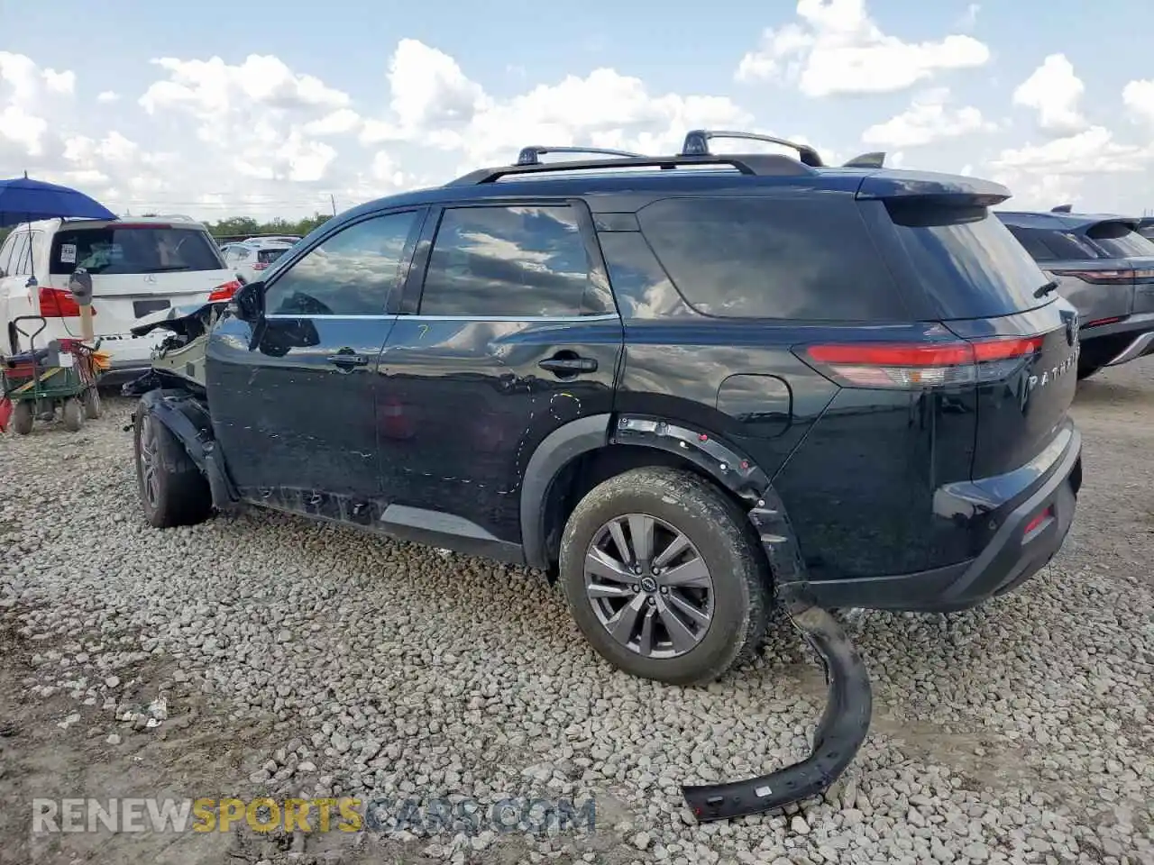2 Photograph of a damaged car 5N1DR3BA7PC276291 NISSAN PATHFINDER 2023