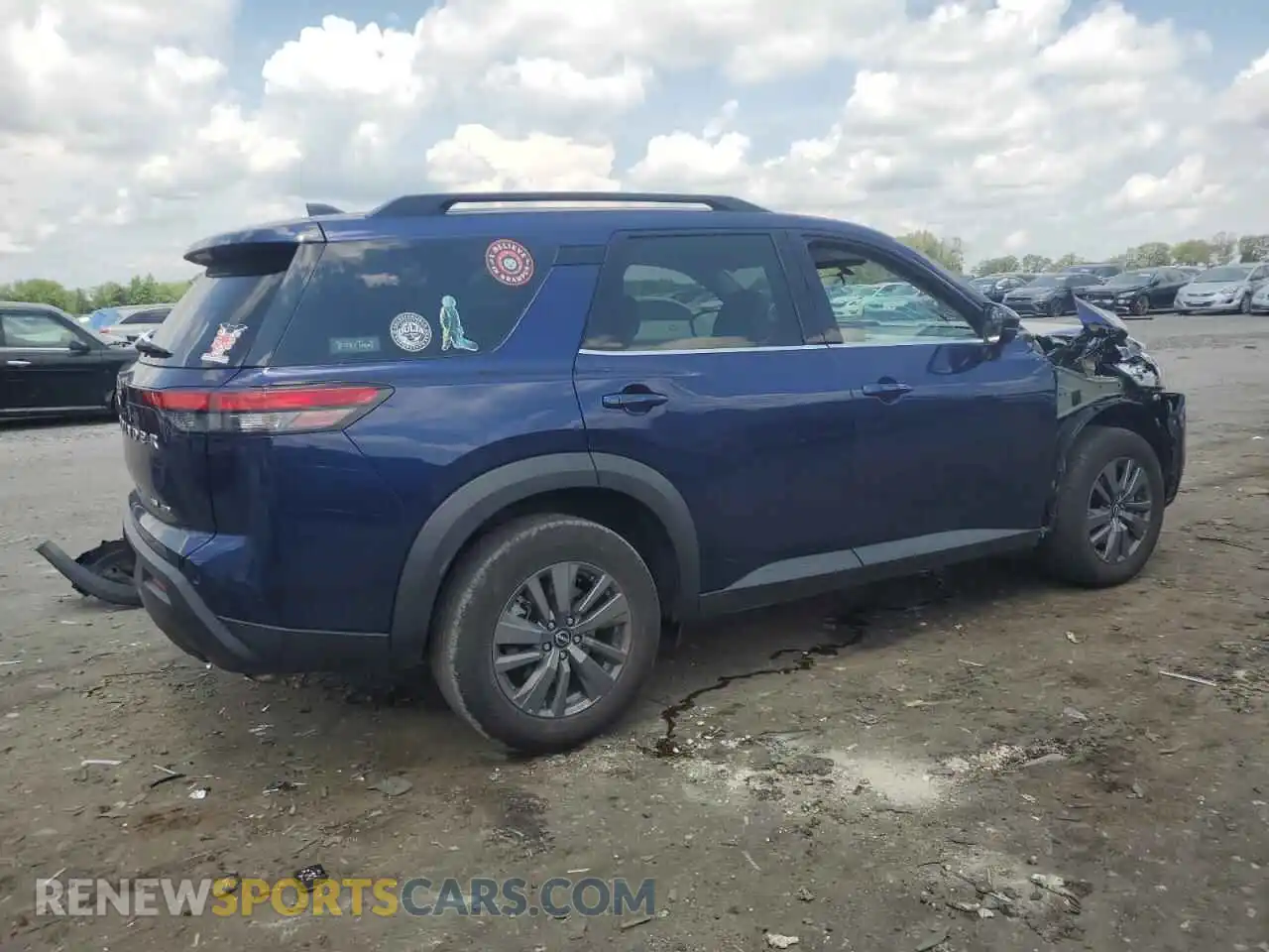 3 Photograph of a damaged car 5N1DR3BC5PC237670 NISSAN PATHFINDER 2023