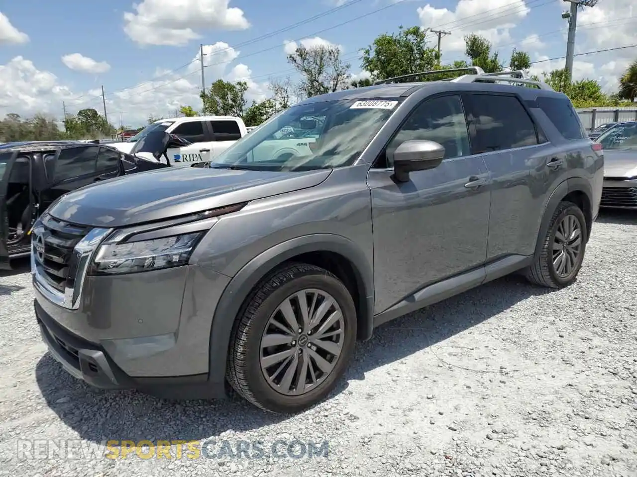 1 Photograph of a damaged car 5N1DR3CB2PC246395 NISSAN PATHFINDER 2023