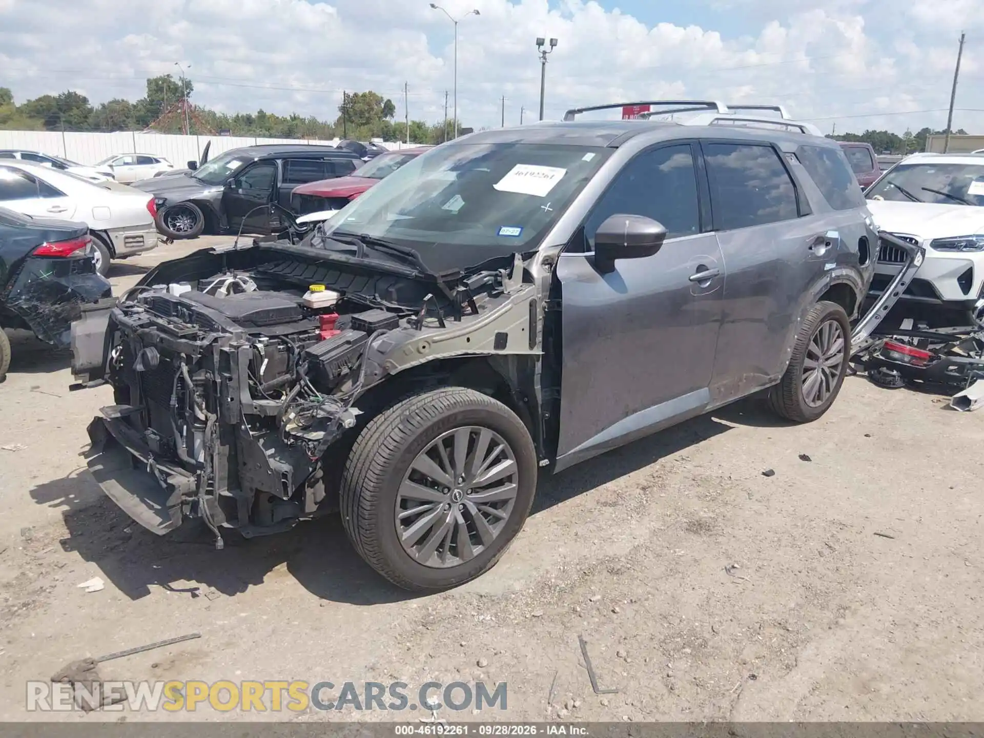 2 Photograph of a damaged car 5N1DR3CB7PC259059 NISSAN PATHFINDER 2023