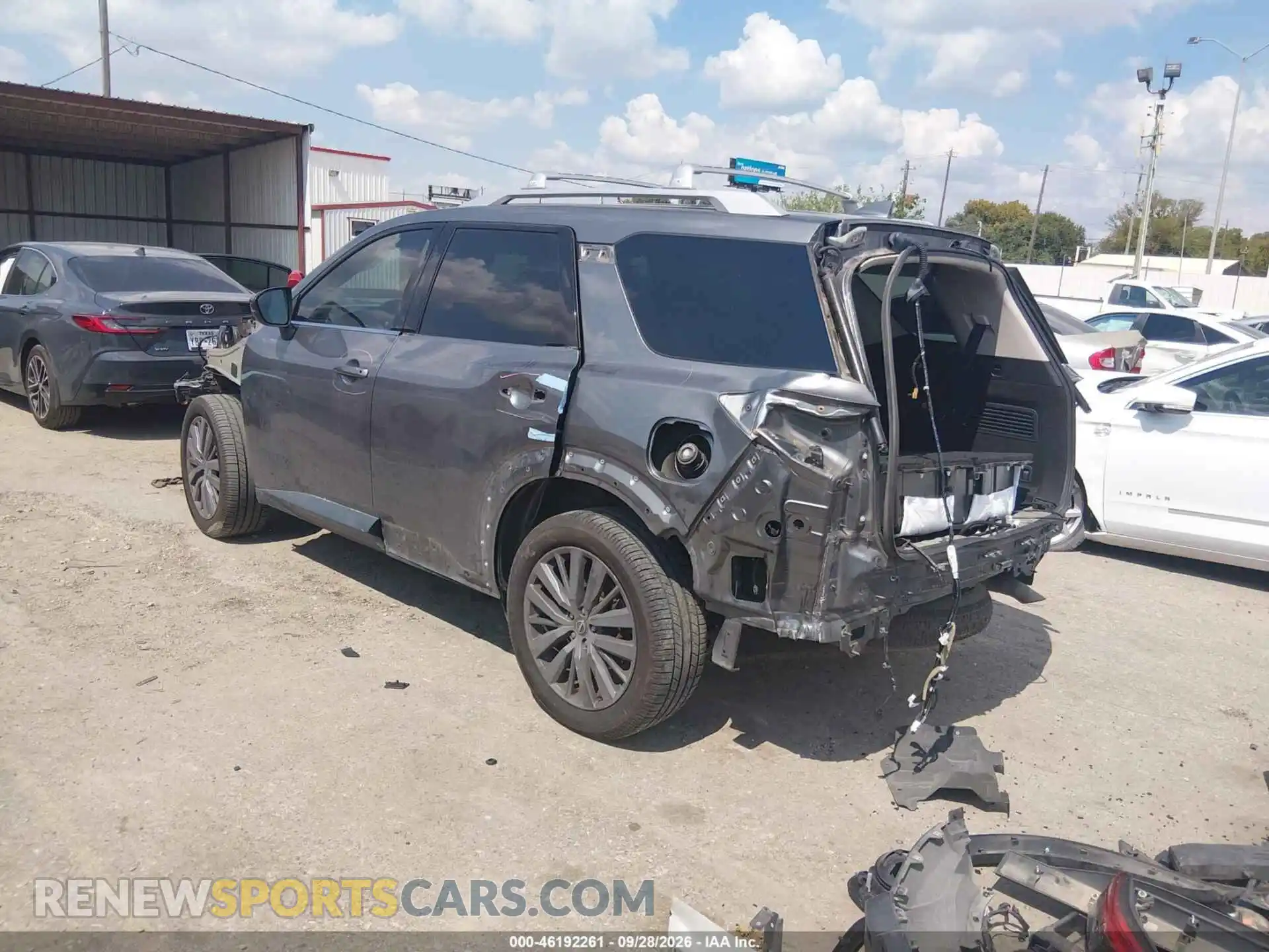 3 Photograph of a damaged car 5N1DR3CB7PC259059 NISSAN PATHFINDER 2023