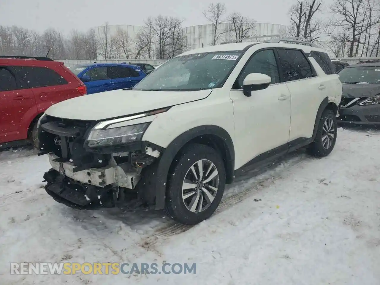1 Photograph of a damaged car 5N1DR3CC3PC235950 NISSAN PATHFINDER 2023