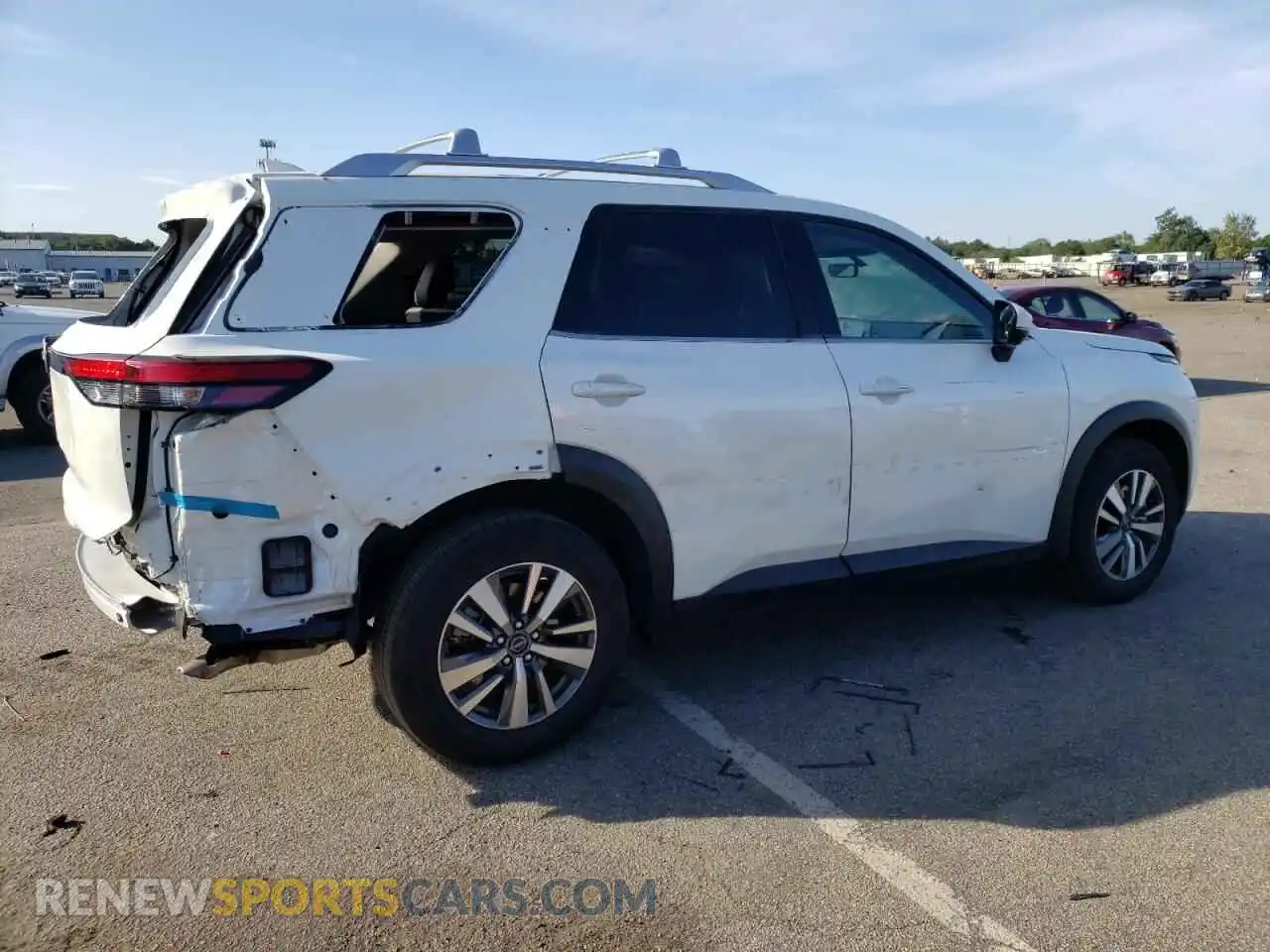 3 Photograph of a damaged car 5N1DR3CC3PC252540 NISSAN PATHFINDER 2023