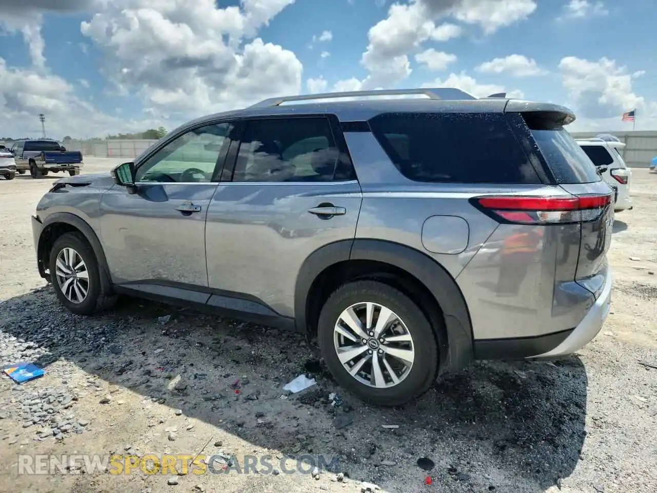 2 fotografías del automóvil dañado 5N1DR3CC5PC206613 NISSAN PATHFINDER 2023