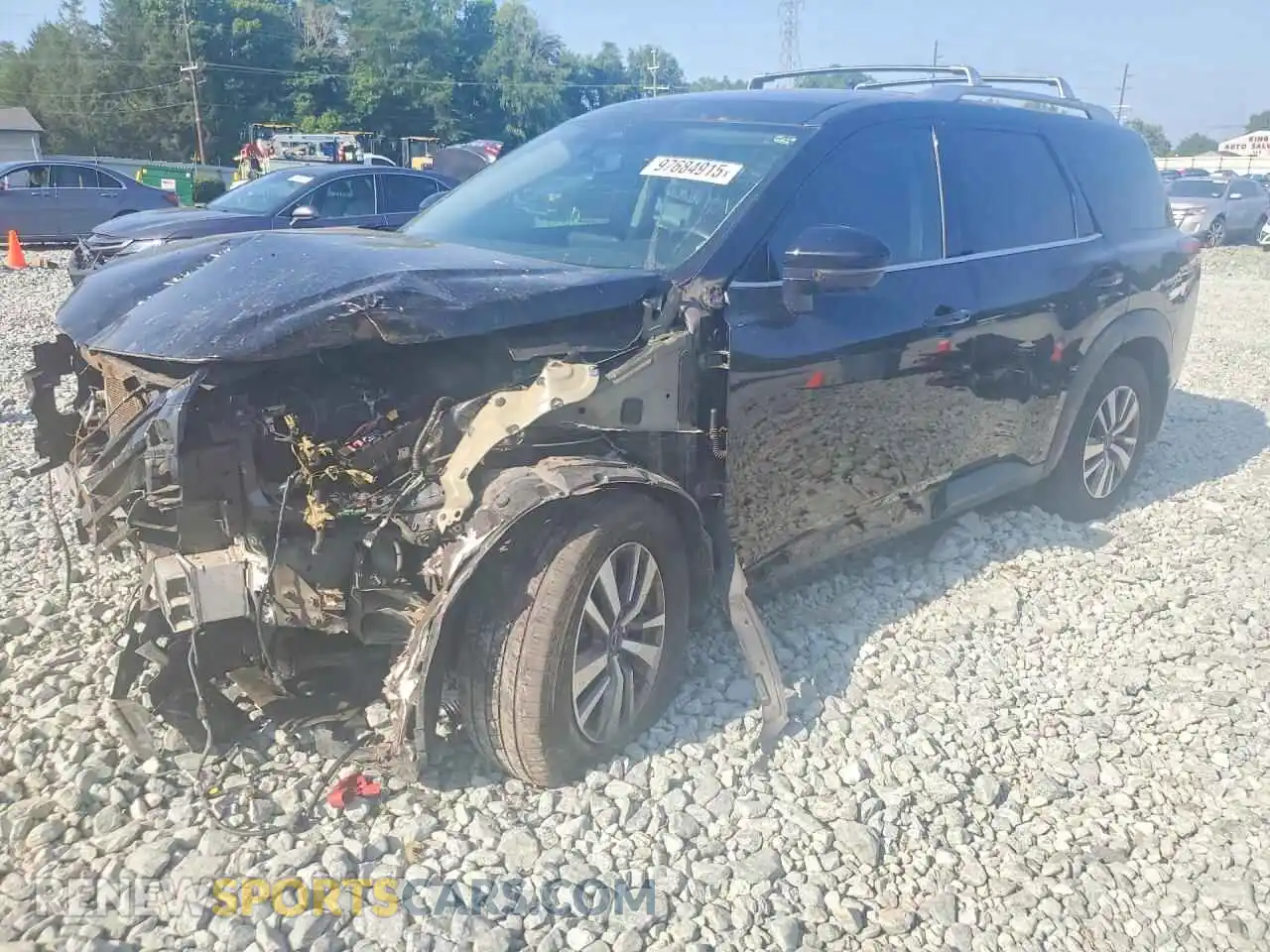 1 Photograph of a damaged car 5N1DR3CC5PC239174 NISSAN PATHFINDER 2023