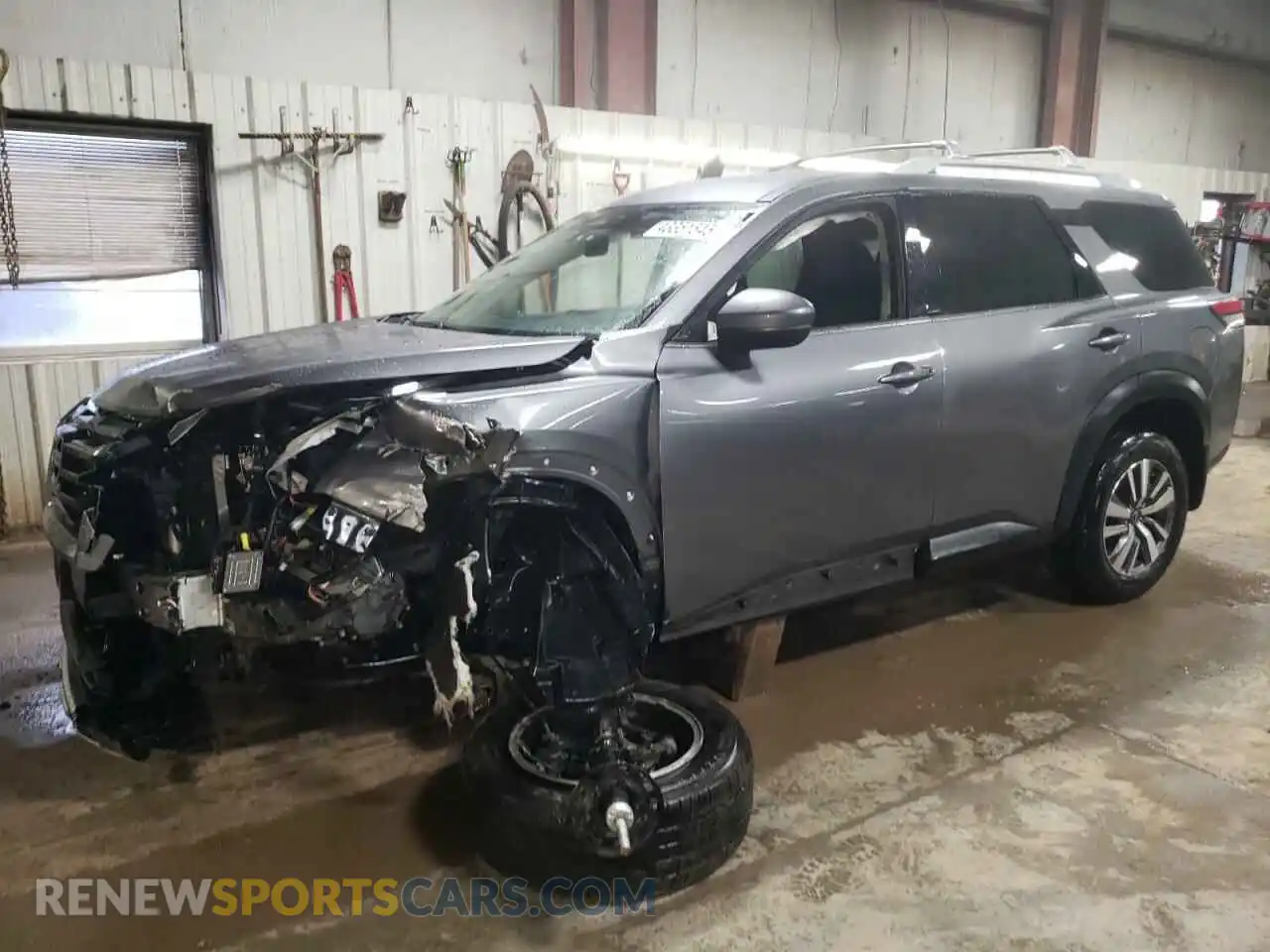 1 Photograph of a damaged car 5N1DR3CC7PC266294 NISSAN PATHFINDER 2023