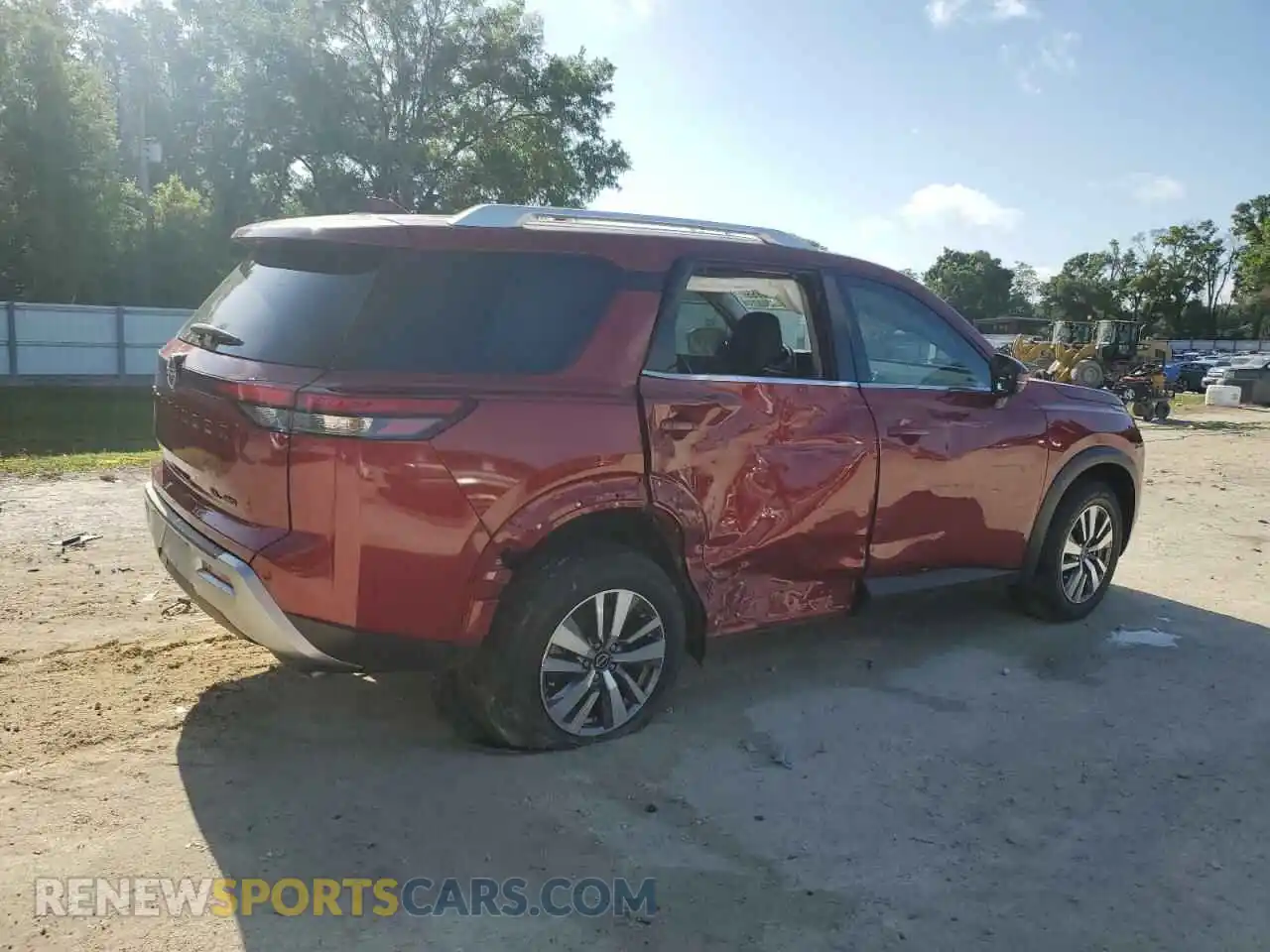 3 Photograph of a damaged car 5N1DR3CC9PC223804 NISSAN PATHFINDER 2023