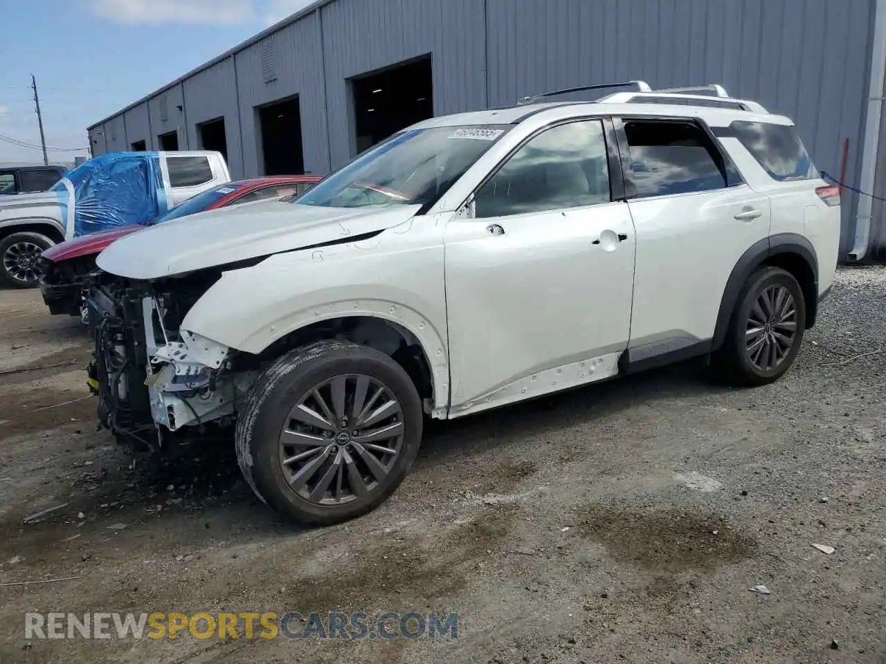 1 Photograph of a damaged car 5N1DR3CD2PC206366 NISSAN PATHFINDER 2023