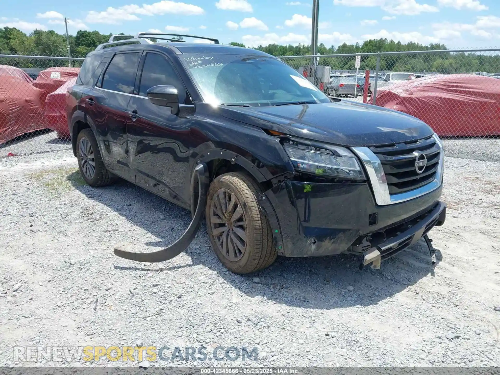1 Photograph of a damaged car 5N1DR3CD2PC212118 NISSAN PATHFINDER 2023