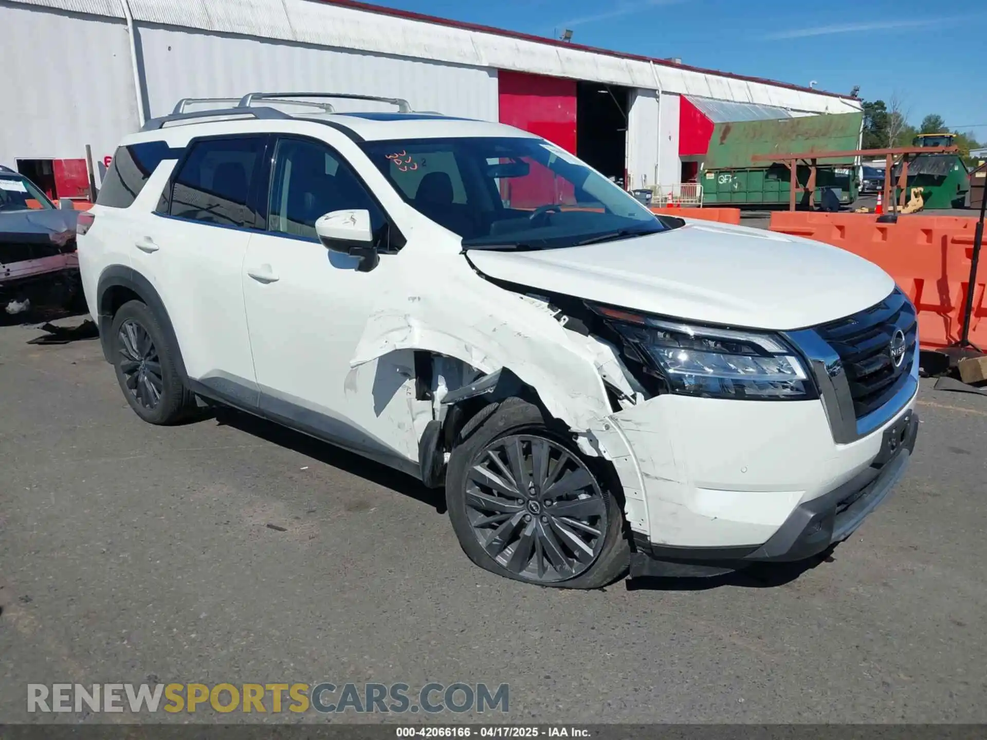 1 Photograph of a damaged car 5N1DR3CD6PC215328 NISSAN PATHFINDER 2023