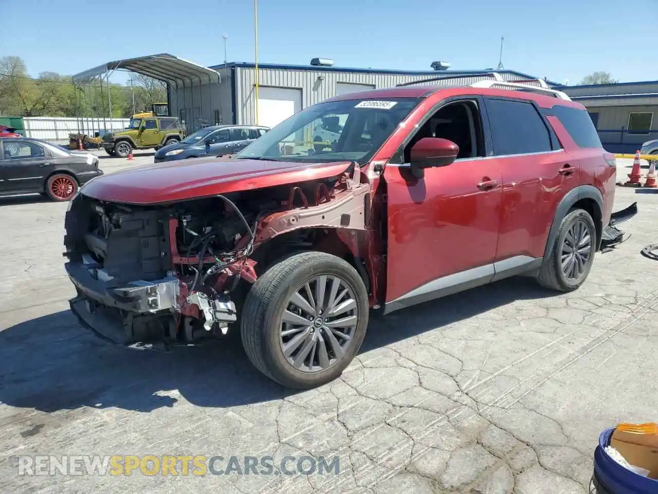 1 fotografías del automóvil dañado 5N1DR3CD7PC234678 NISSAN PATHFINDER 2023