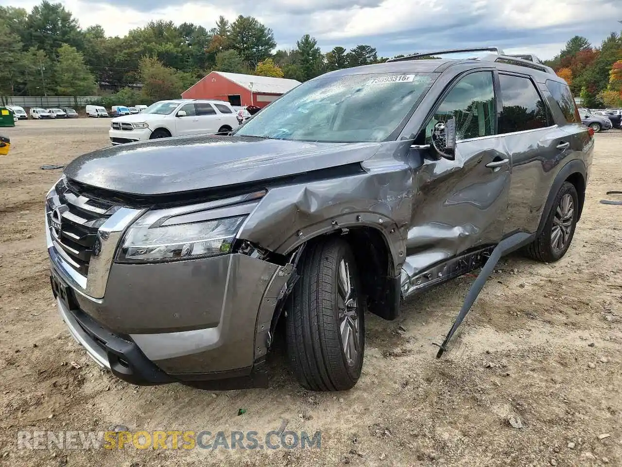 1 Photograph of a damaged car 5N1DR3CD7PC244532 NISSAN PATHFINDER 2023